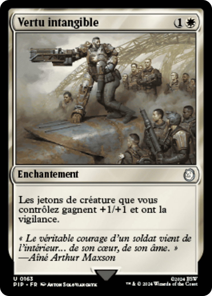 Vertu intangible — Fallout — Magic: The Gathering