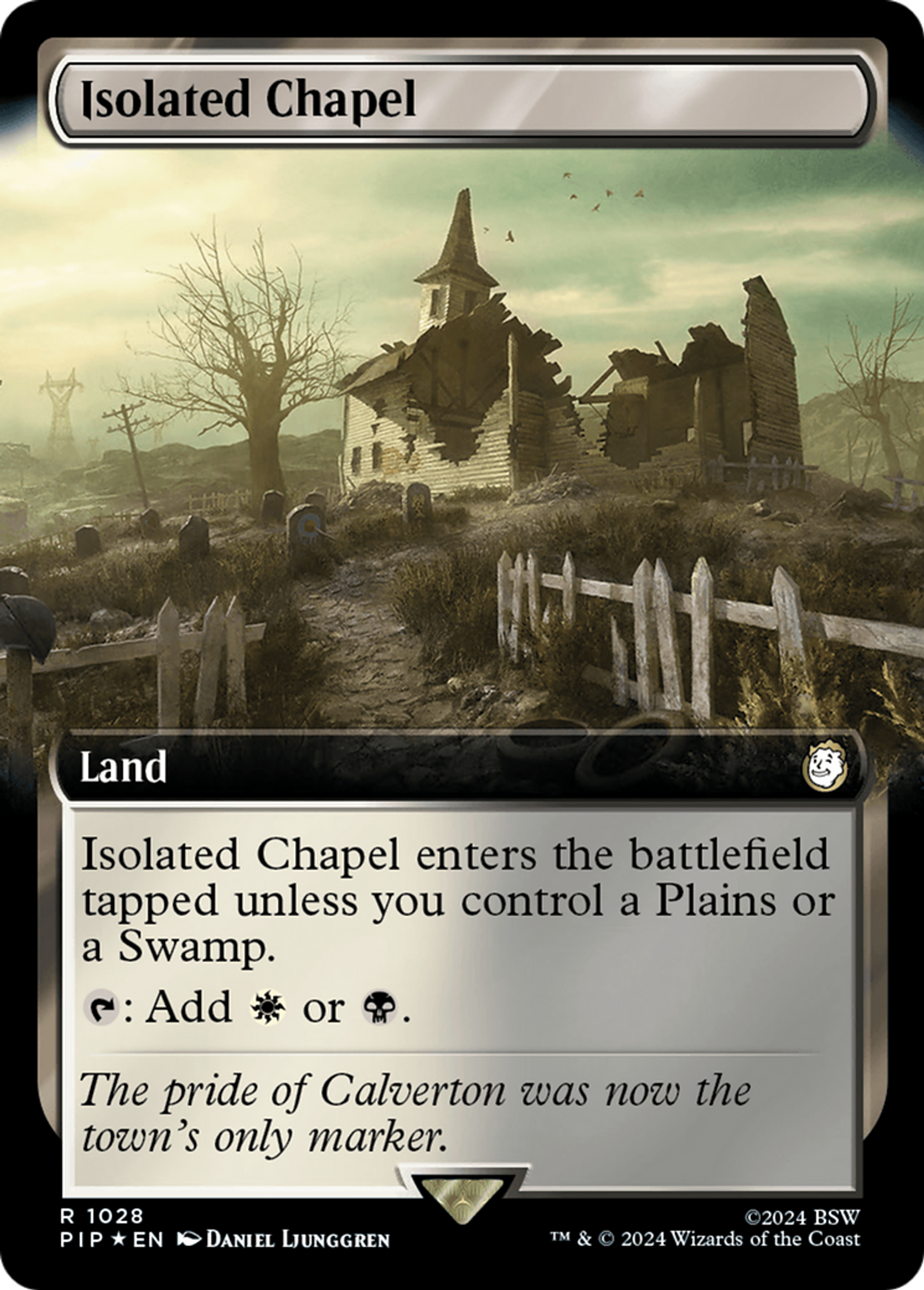 Isolated Chapel — Fallout — Magic: The Gathering