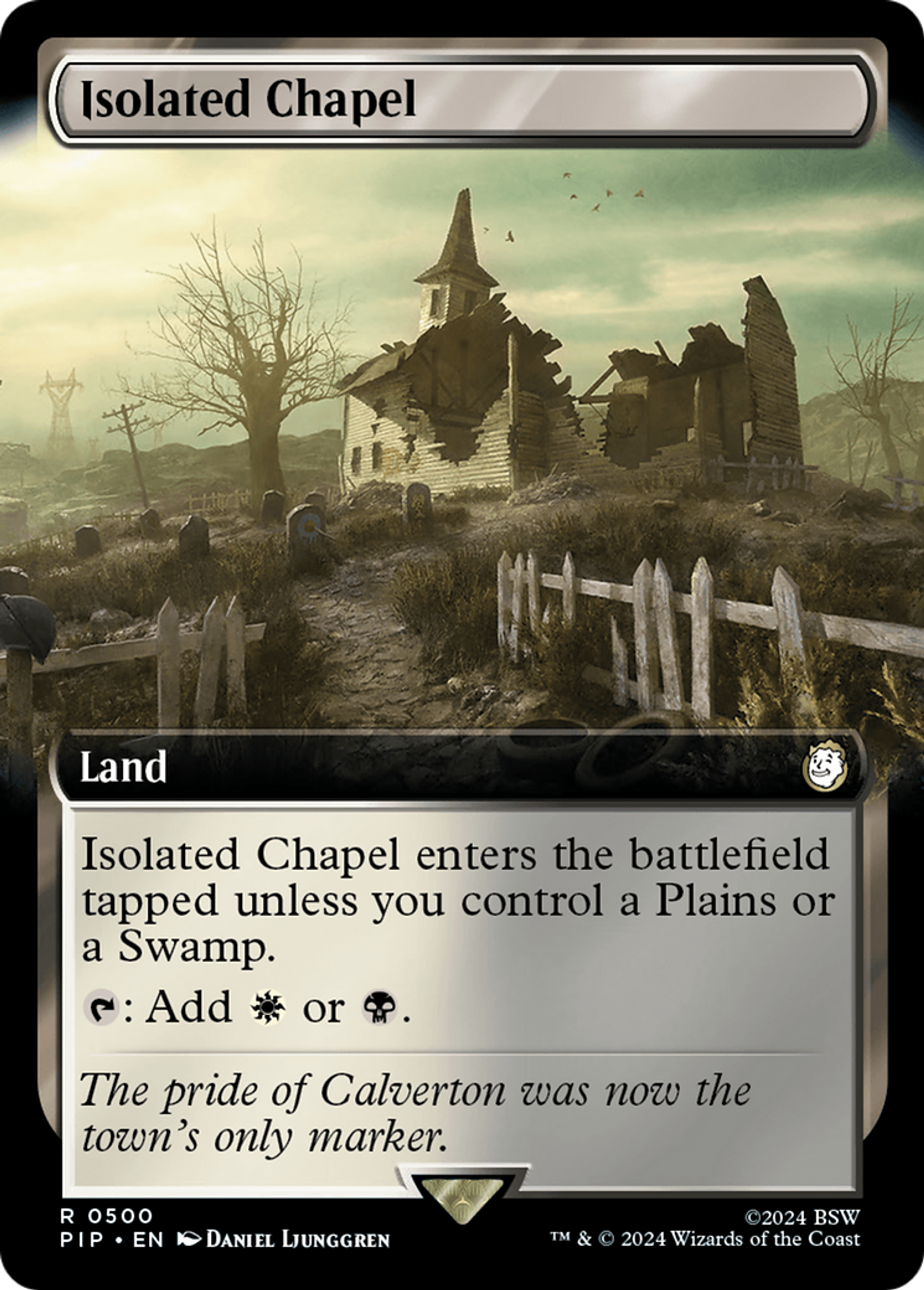 Chapelle isolée — Fallout — Magic: The Gathering