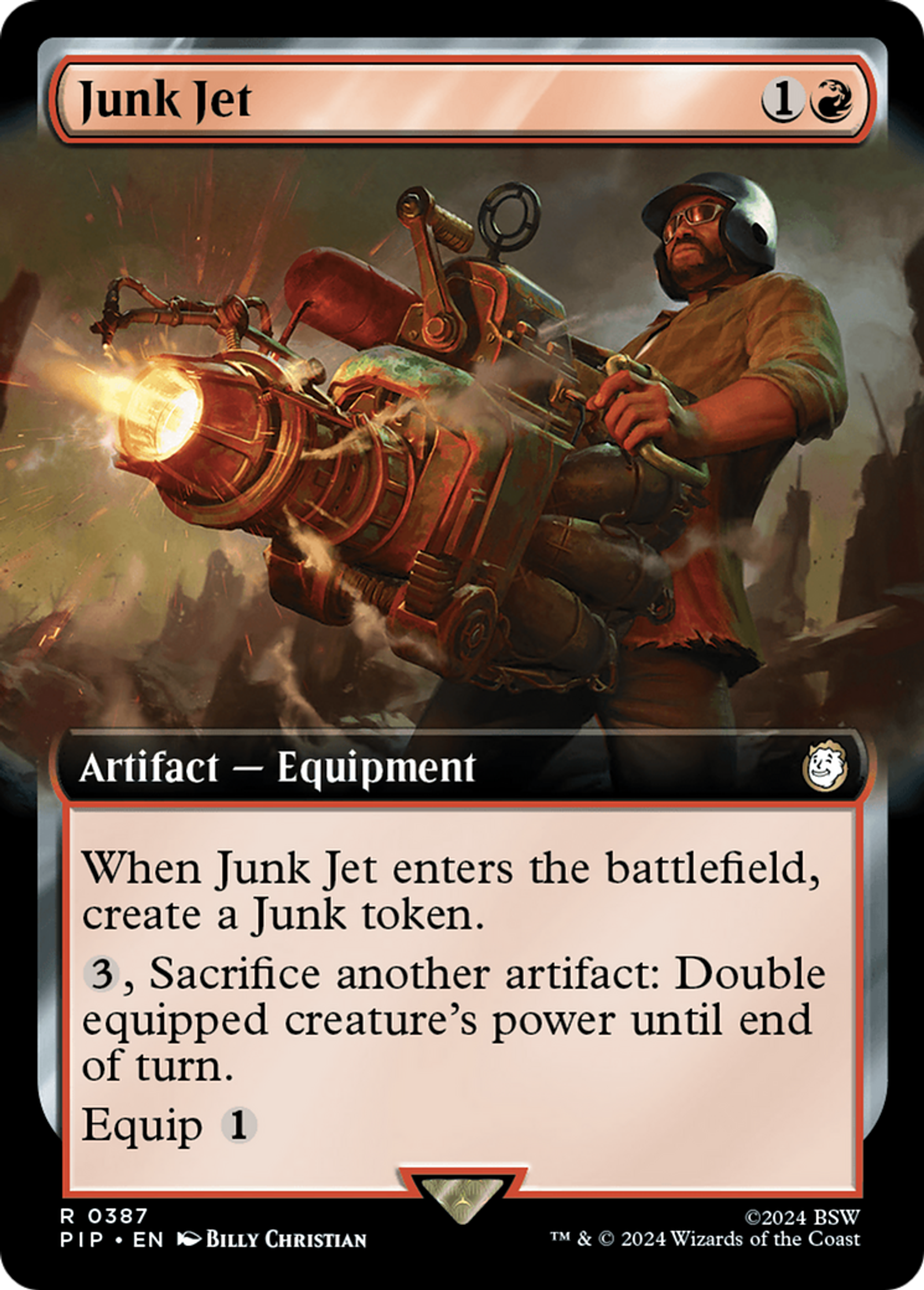 Junk Jet — Fallout — Magic: The Gathering