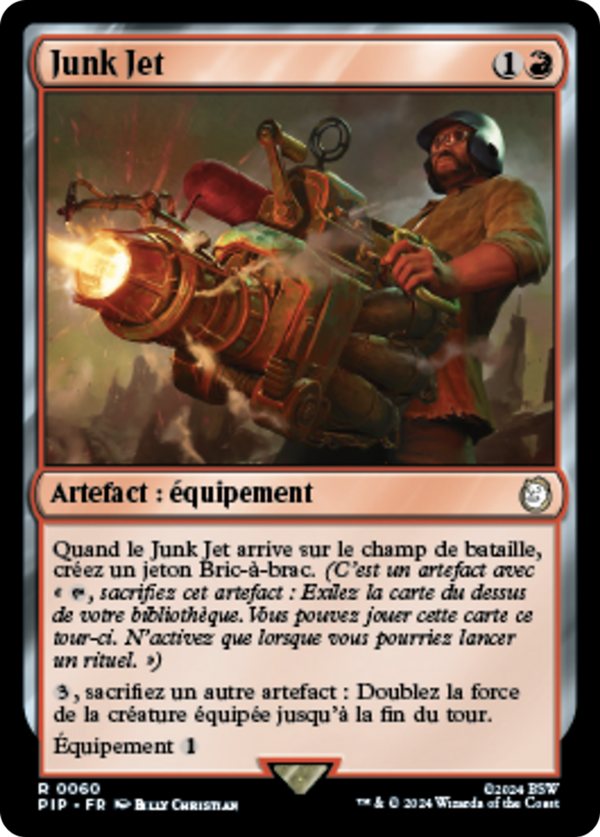 Junk Jet — Fallout — Magic: The Gathering