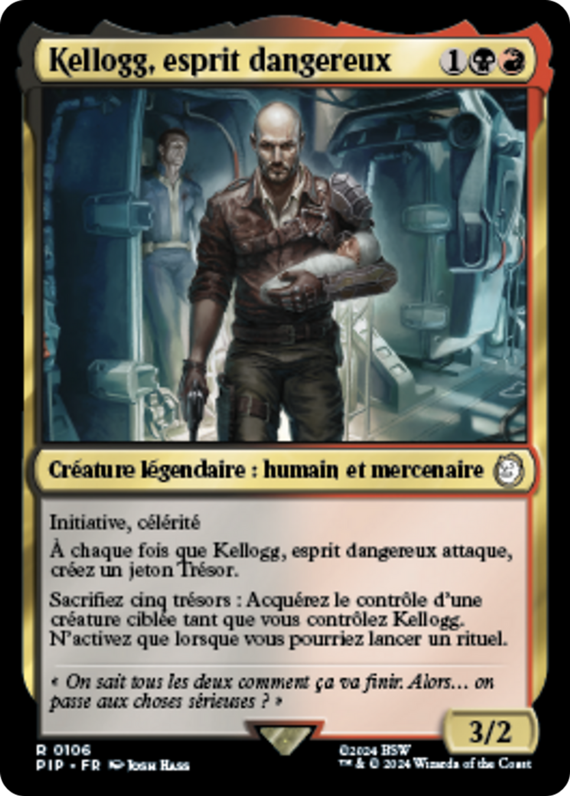 Kellogg, esprit dangereux — Fallout — Magic: The Gathering
