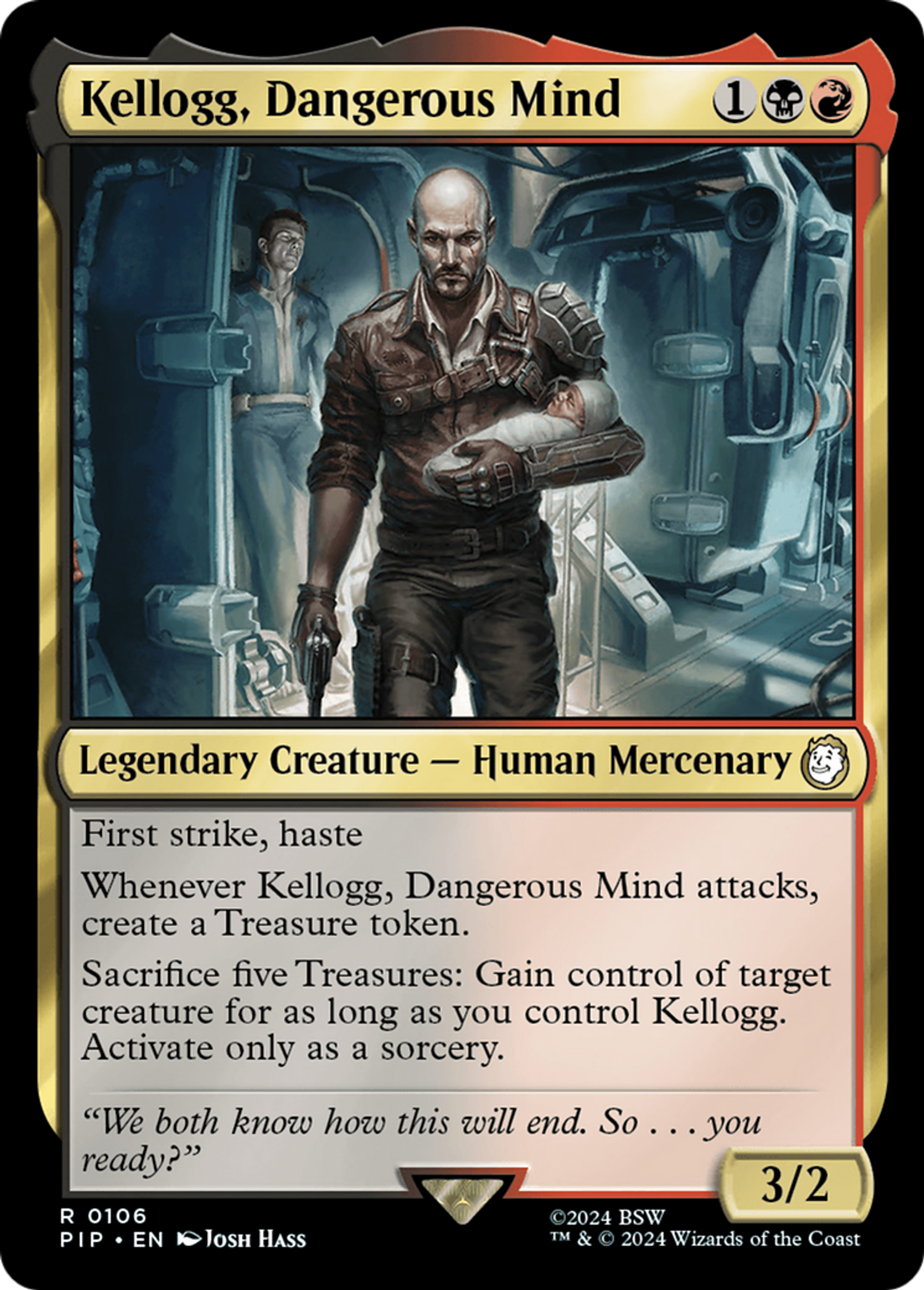 Kellogg, Dangerous Mind — Fallout — Magic: The Gathering