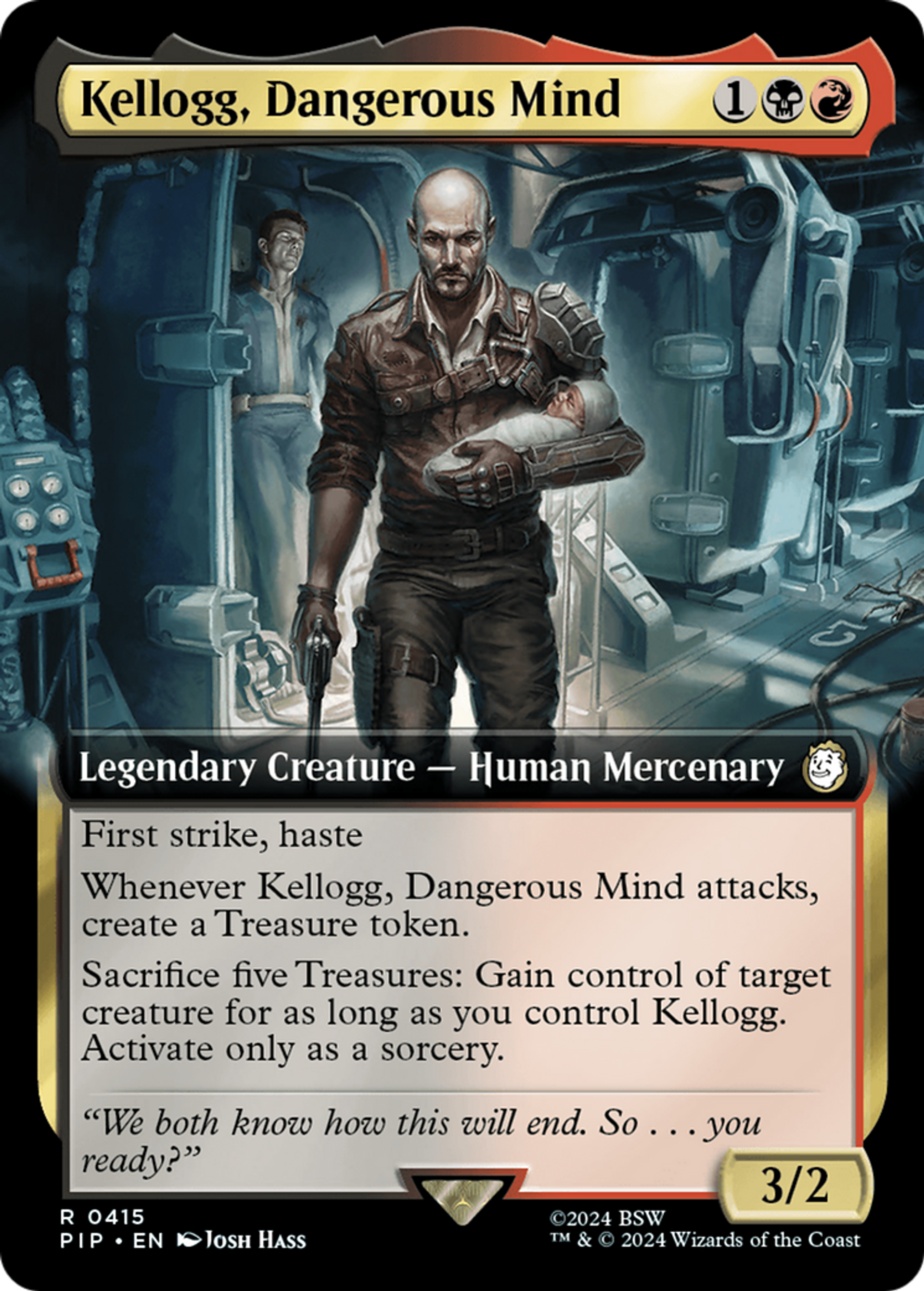 Kellogg, esprit dangereux — Fallout — Magic: The Gathering