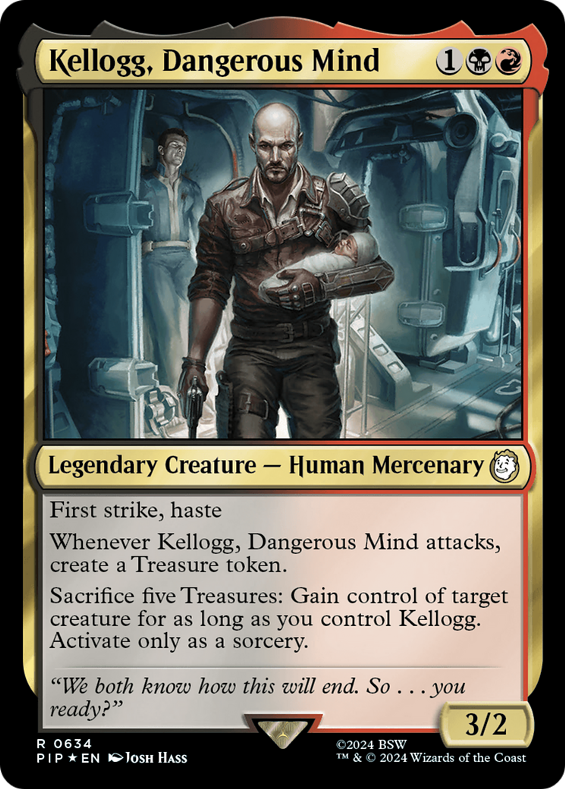 Kellogg, Dangerous Mind — Fallout — Magic: The Gathering