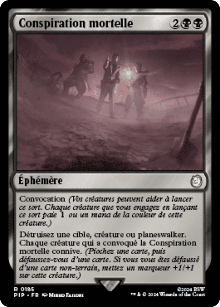 Conspiration mortelle — Fallout — Magic: The Gathering