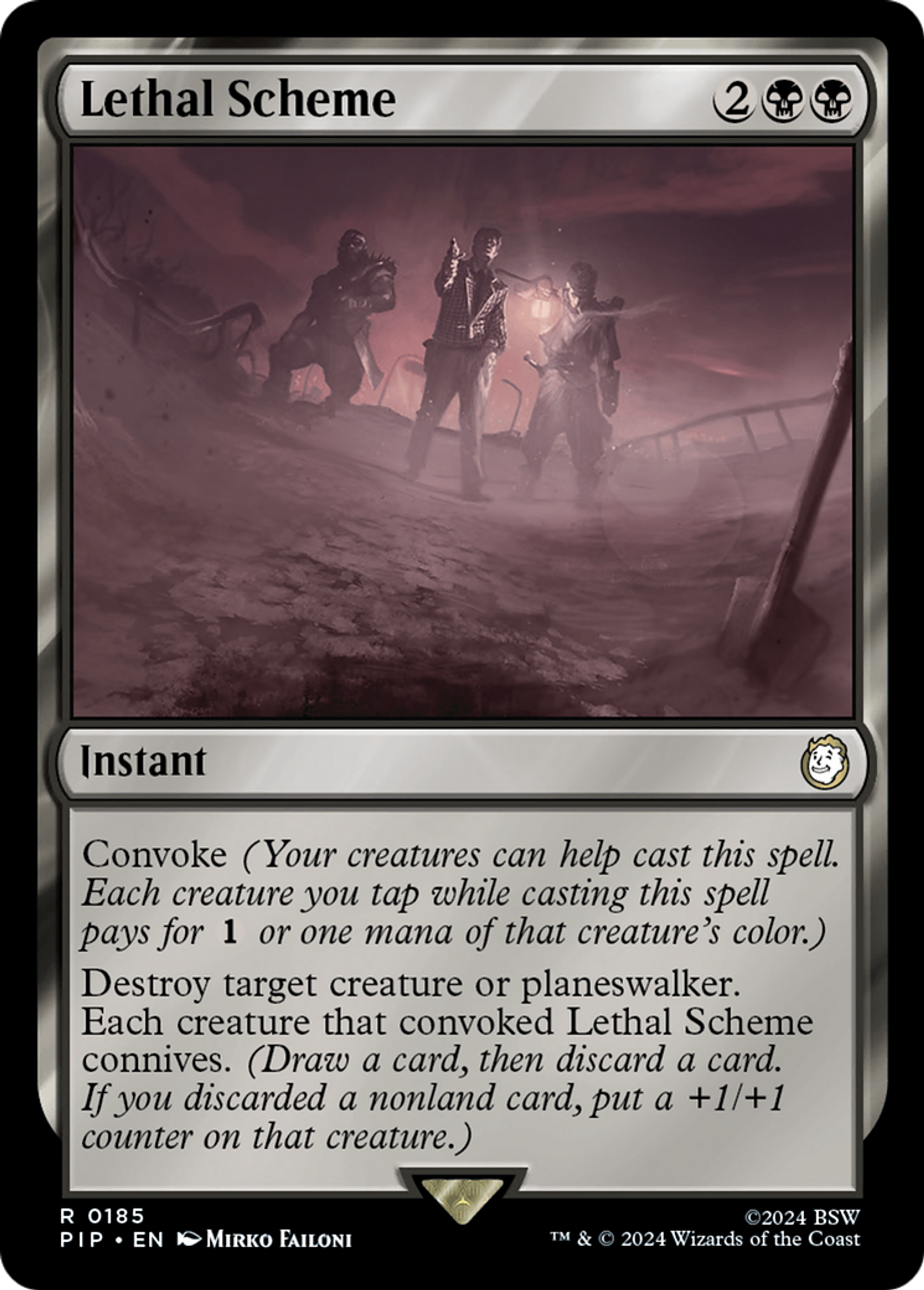 Lethal Scheme — Fallout — Magic: The Gathering