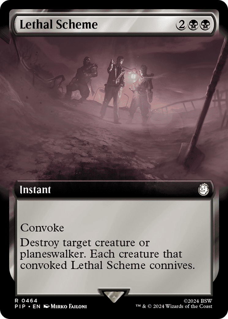 Lethal Scheme — Fallout — Magic: The Gathering