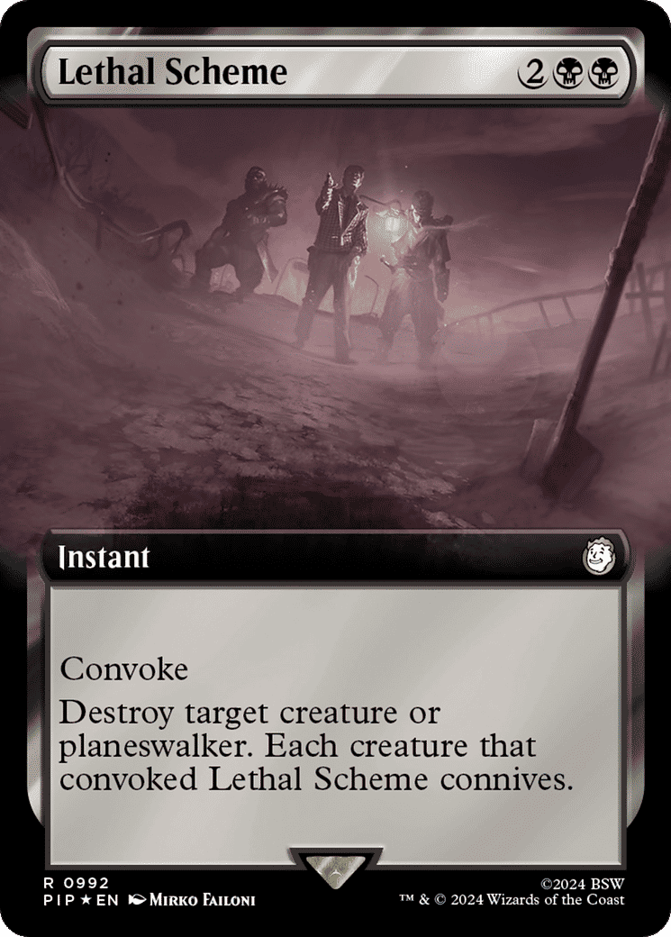 Lethal Scheme — Fallout — Magic: The Gathering