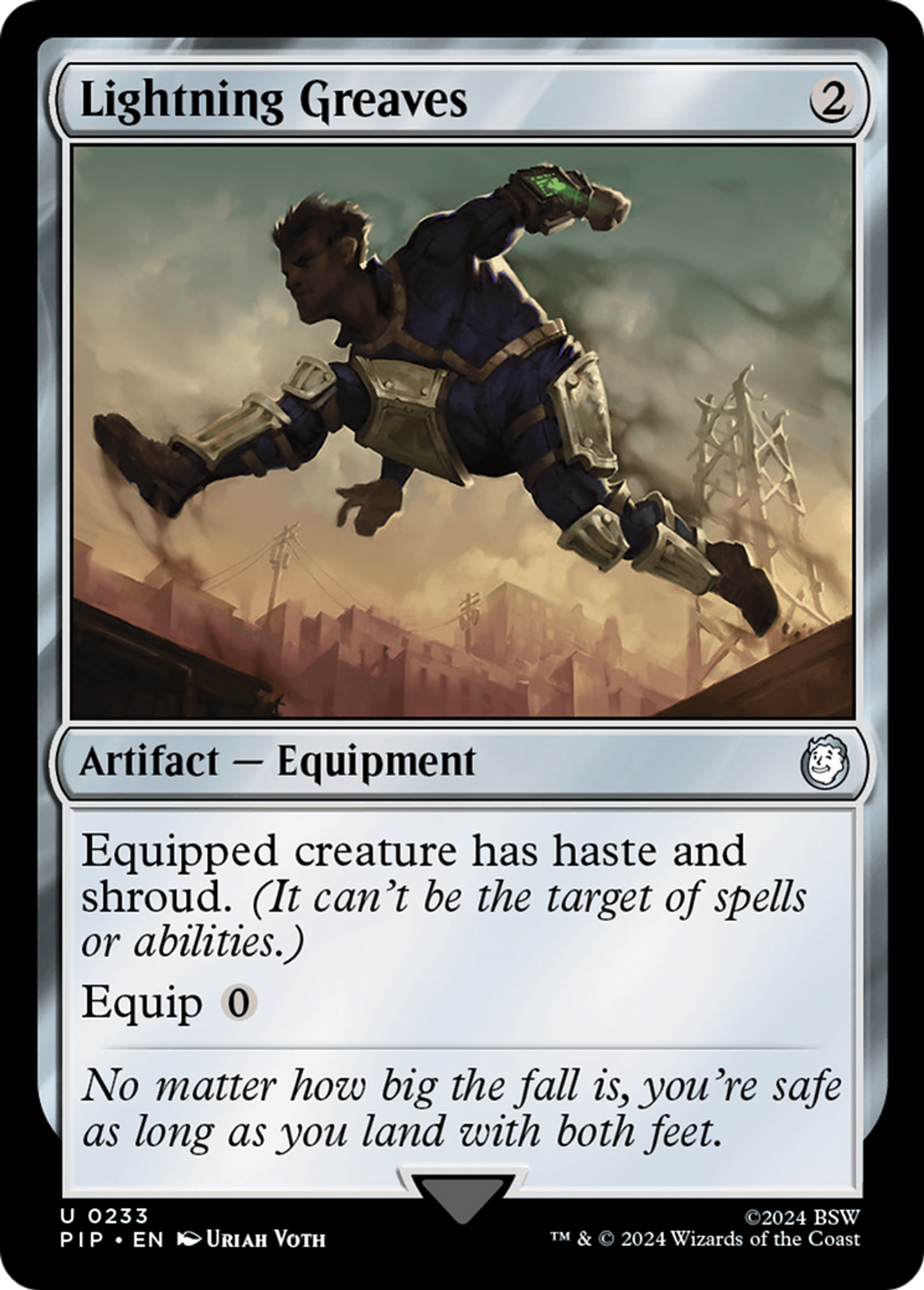 Jambières d'éclair — Fallout — Magic: The Gathering