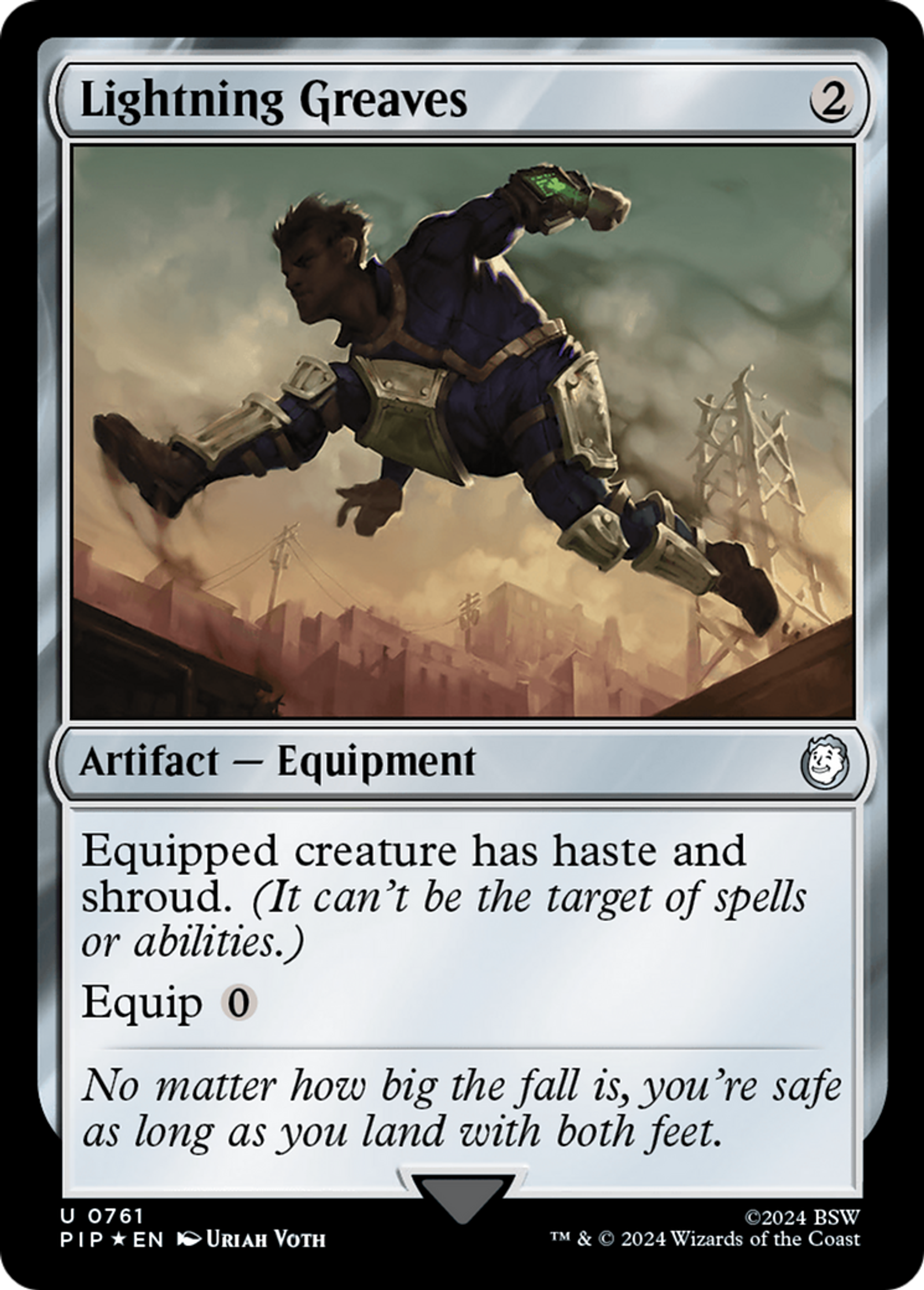 Jambières d'éclair — Fallout — Magic: The Gathering