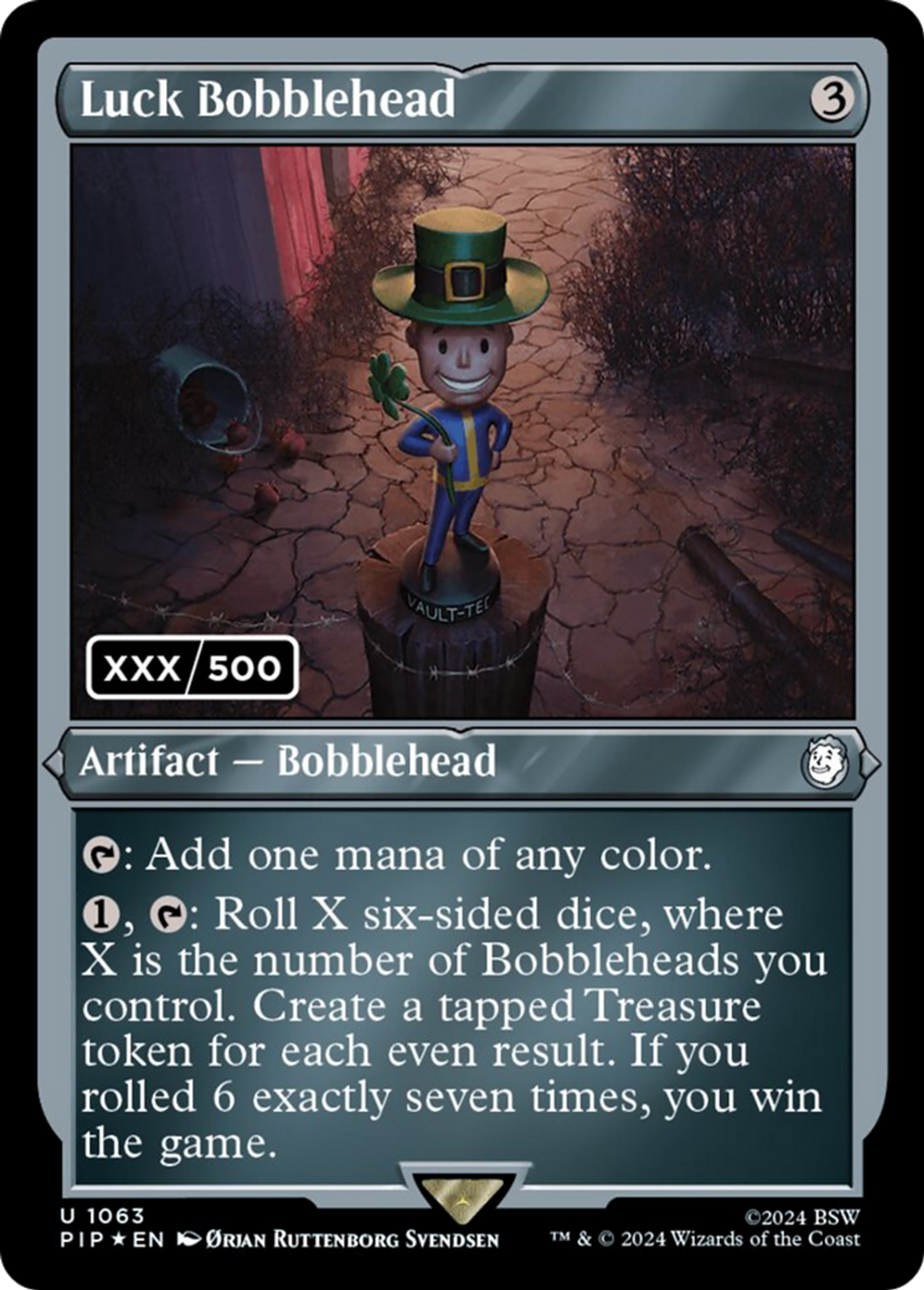 Figurine Chance — Fallout — Magic: The Gathering
