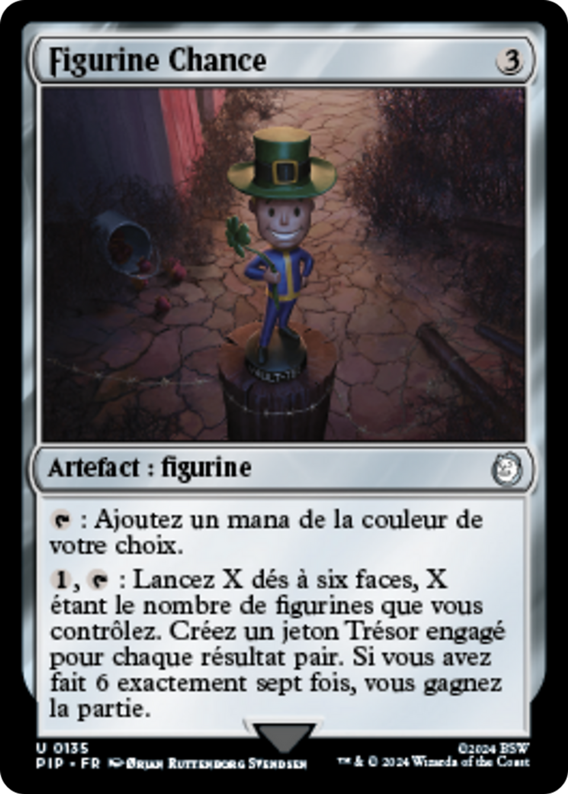 Figurine Chance — Fallout — Magic: The Gathering