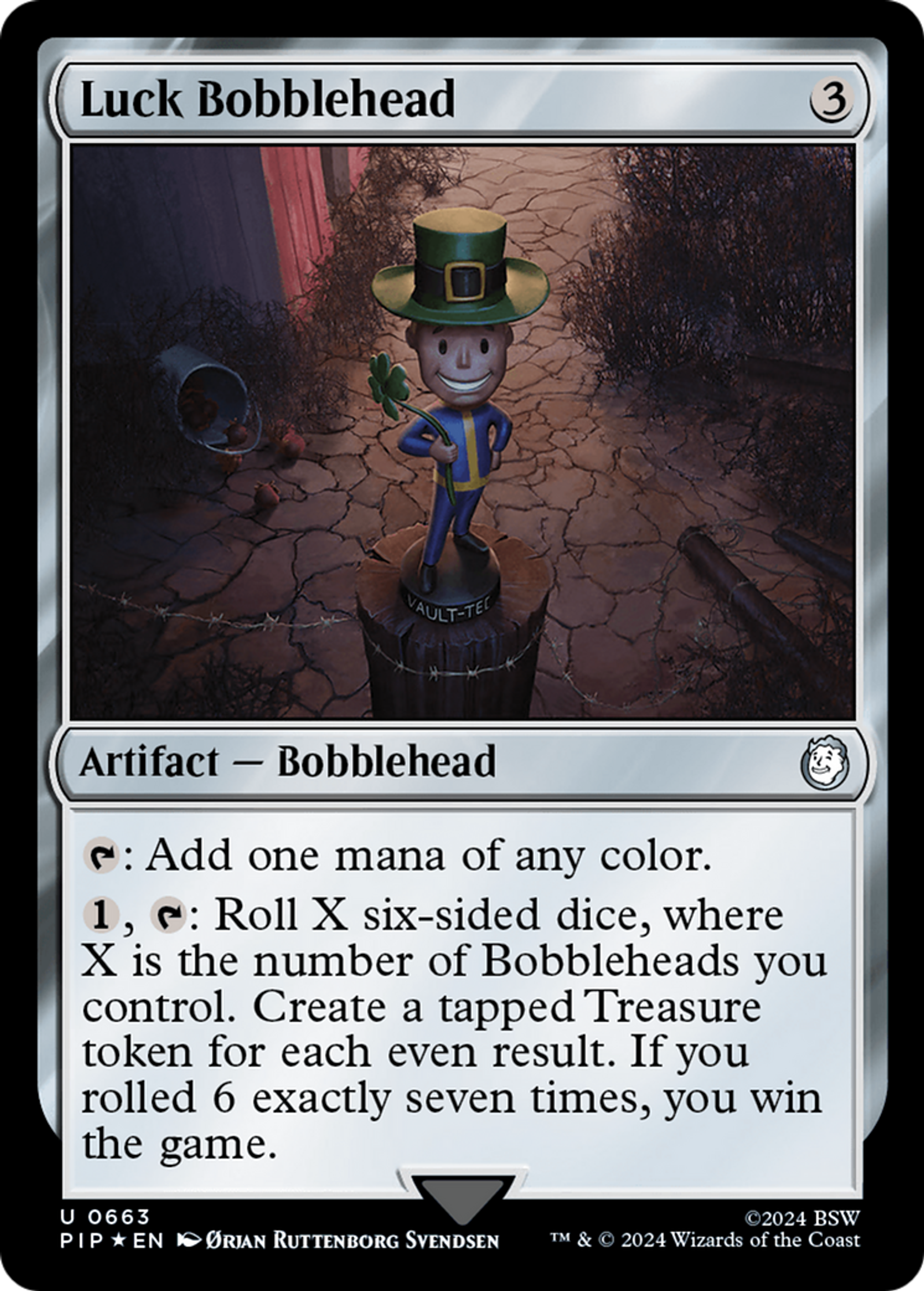Figurine Chance — Fallout — Magic: The Gathering