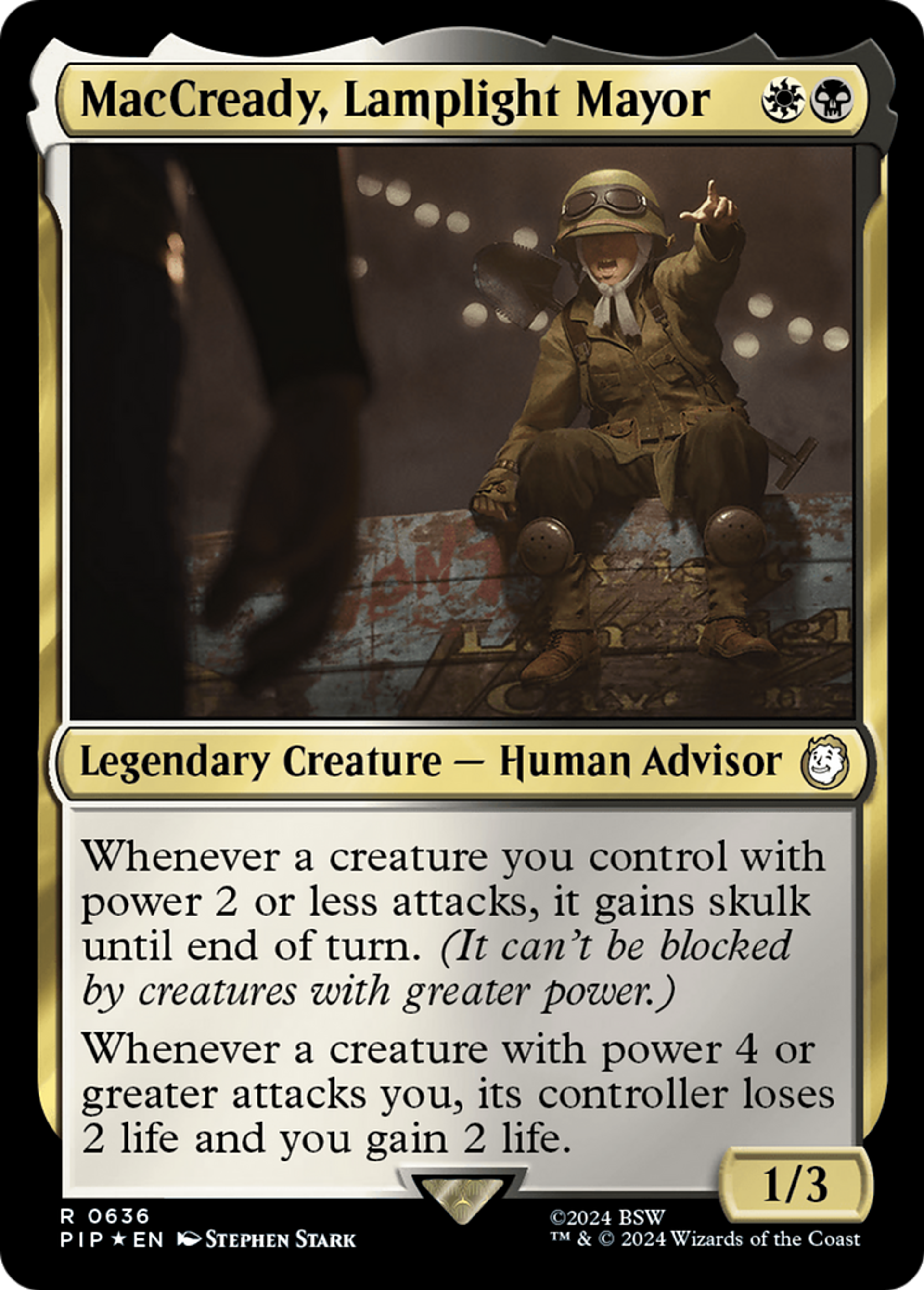 MacCready, Lamplight Mayor — Fallout — Magic: The Gathering