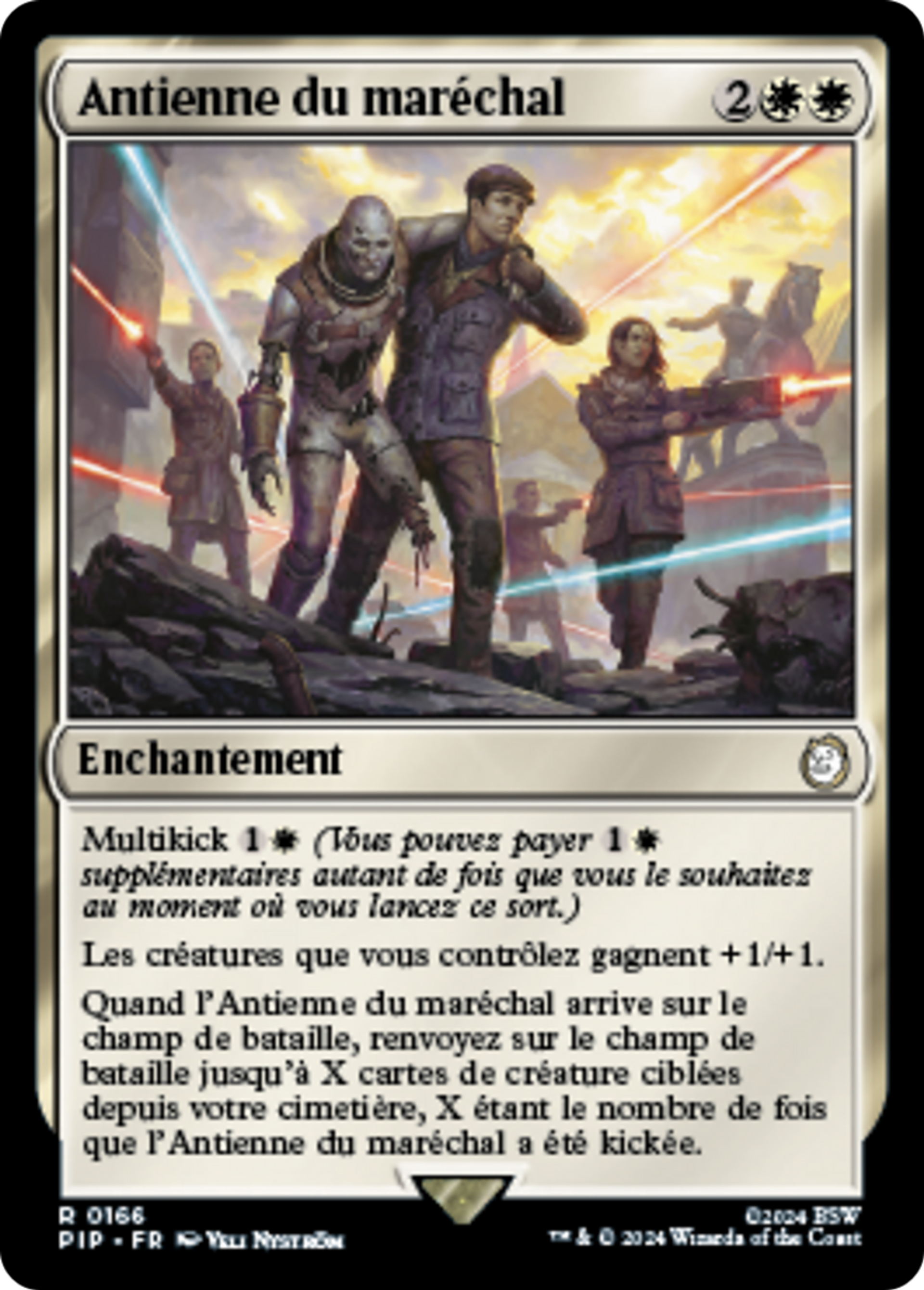 Antienne du maréchal — Fallout — Magic: The Gathering