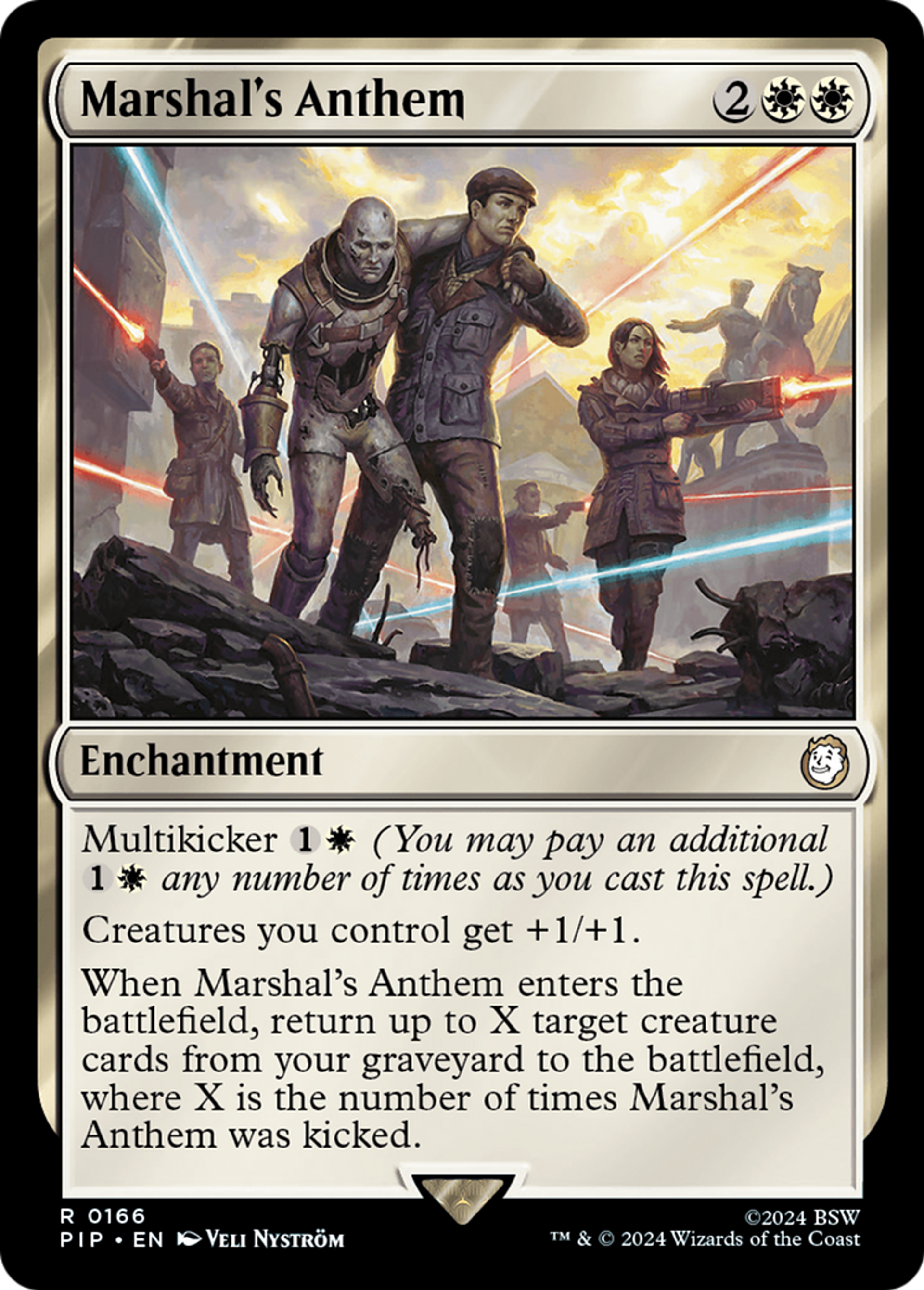 Marshal's Anthem — Fallout — Magic: The Gathering