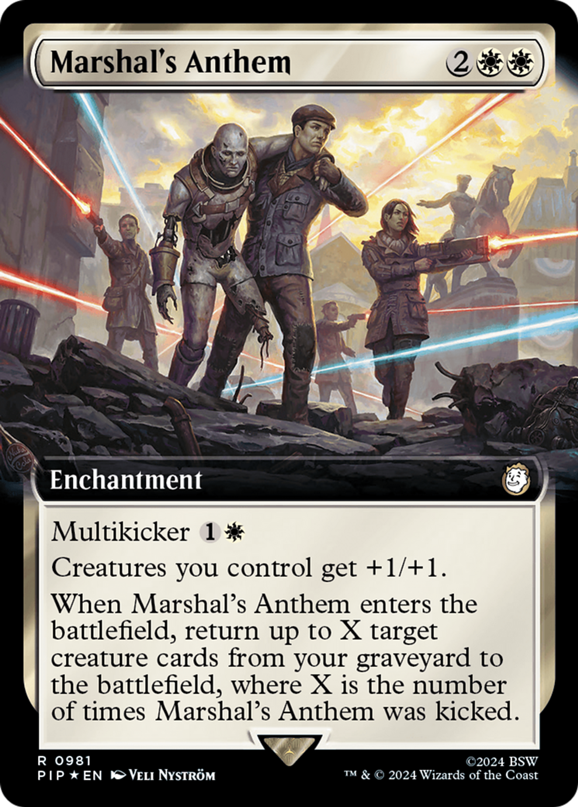 Antienne du maréchal — Fallout — Magic: The Gathering