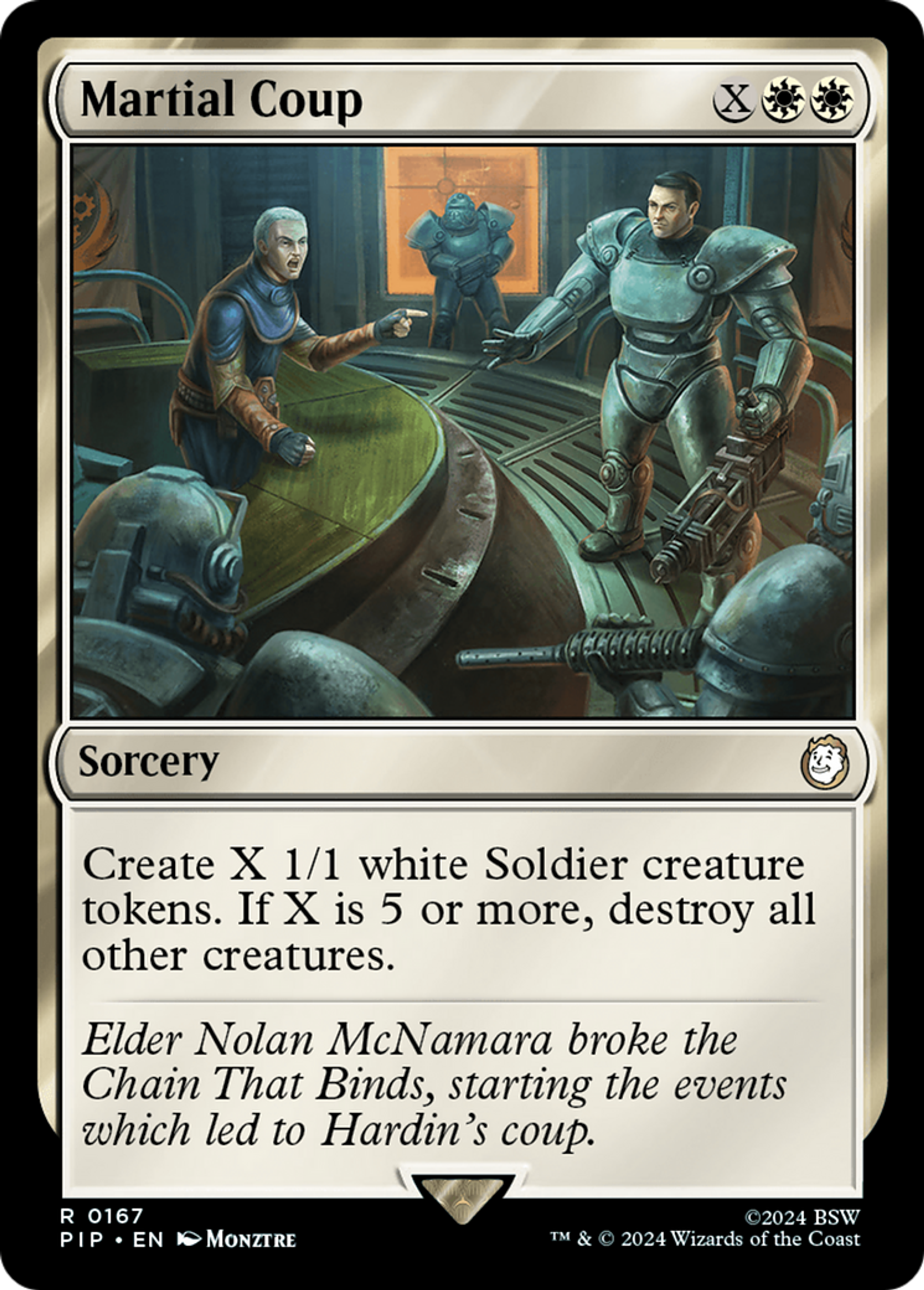Martial Coup — Fallout — Magic: The Gathering