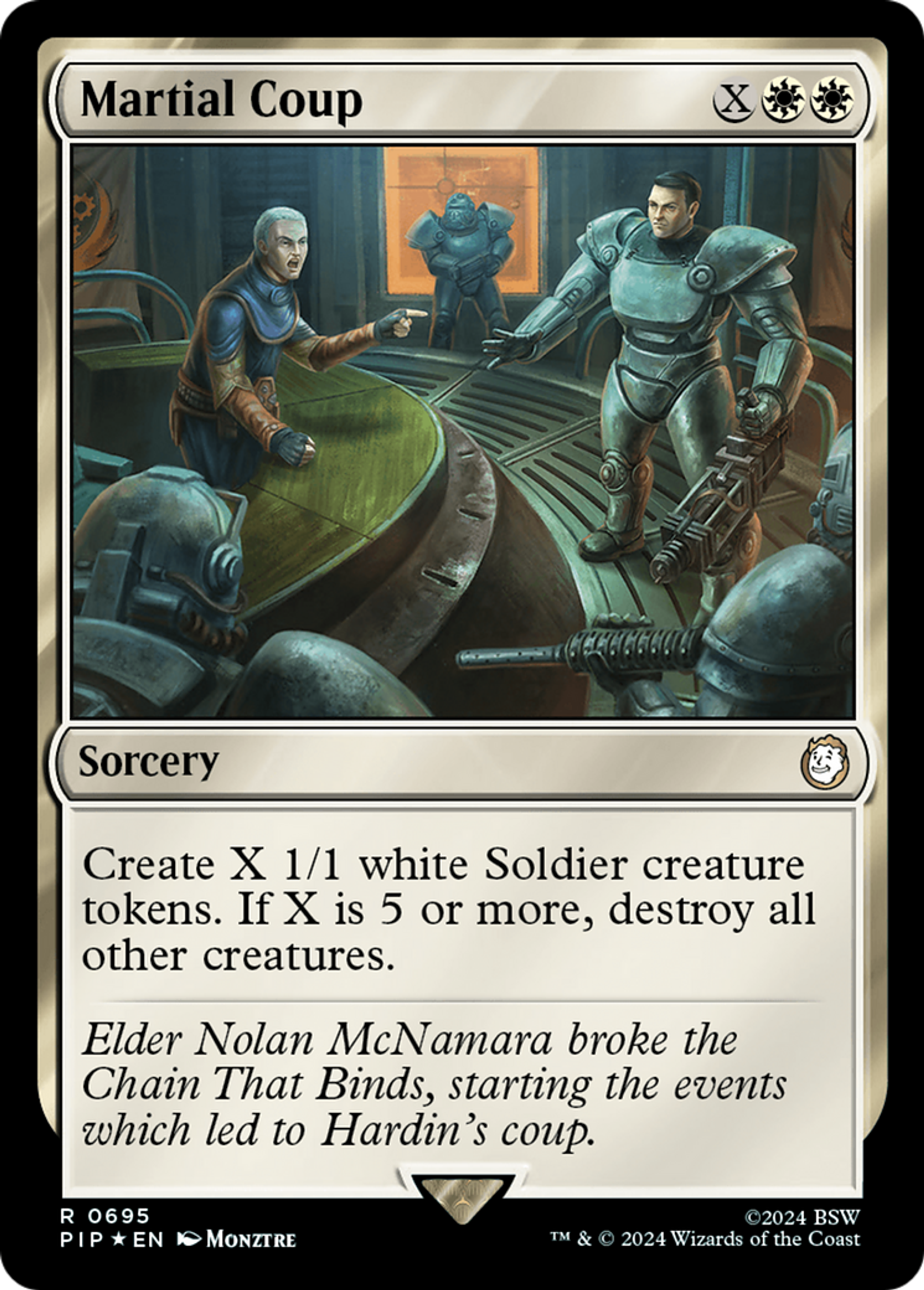 Martial Coup — Fallout — Magic: The Gathering