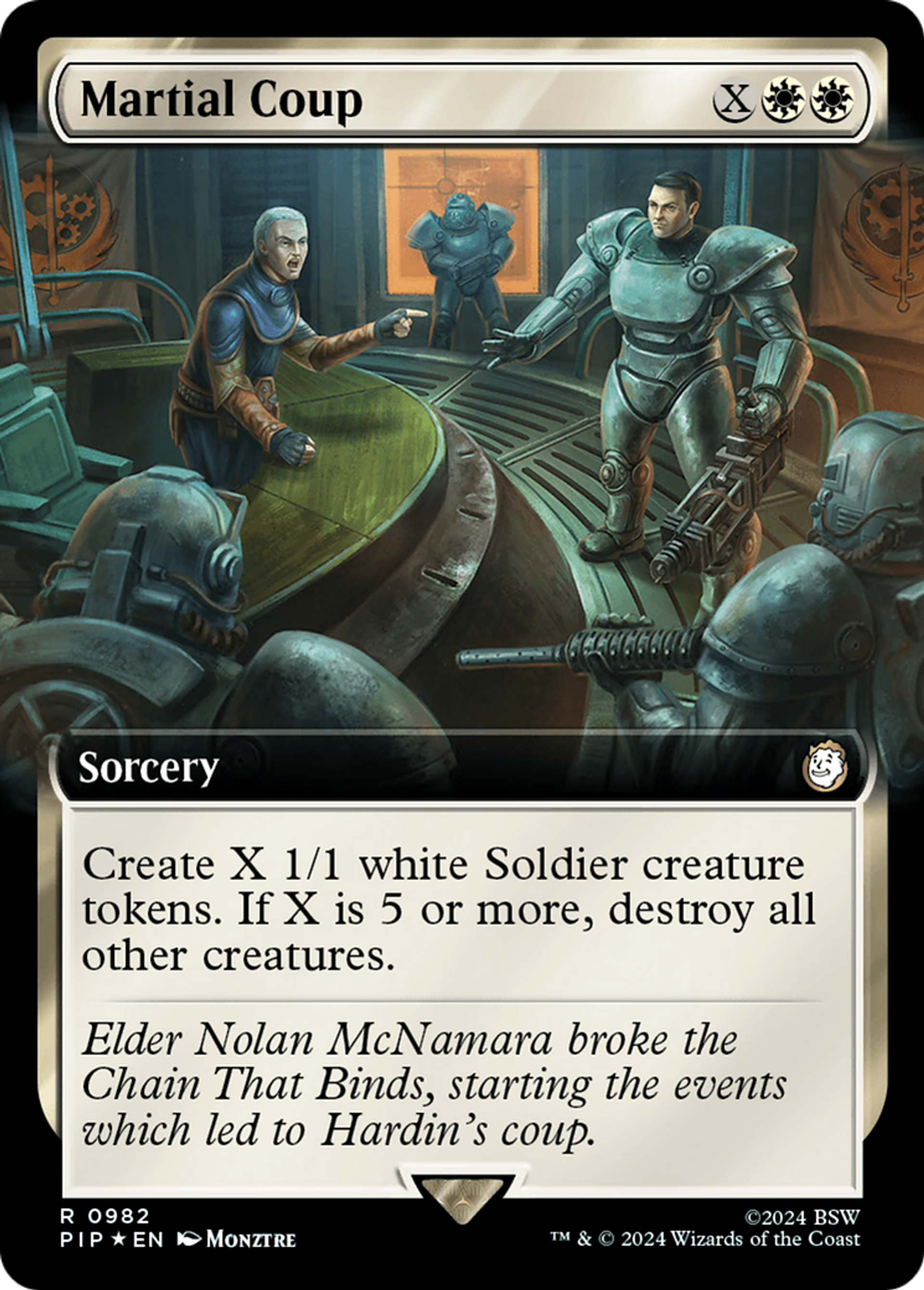 Coup d'état militaire — Fallout — Magic: The Gathering