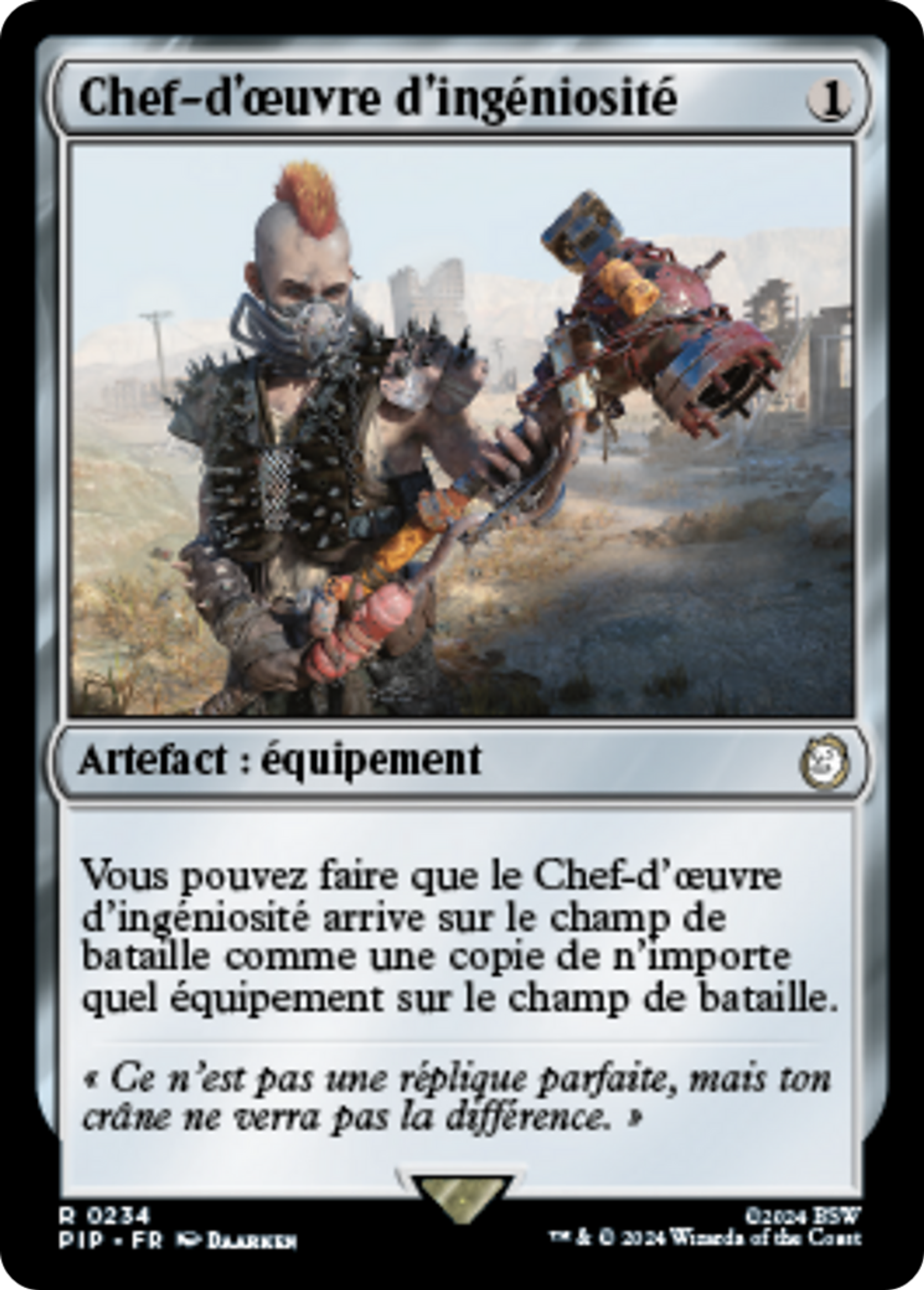 Chef-d'œuvre d'ingéniosité — Fallout — Magic: The Gathering