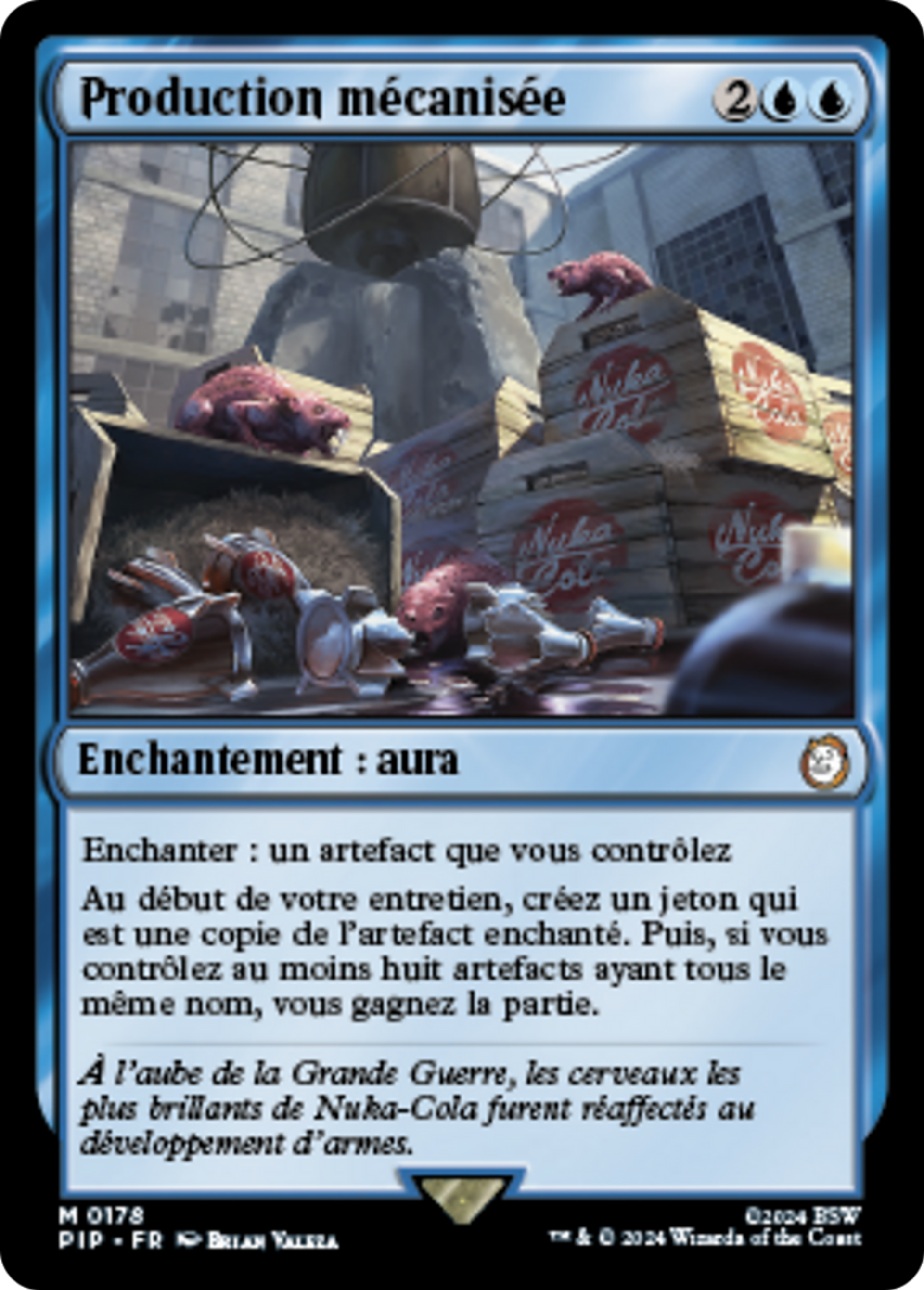 Production mécanisée — Fallout — Magic: The Gathering