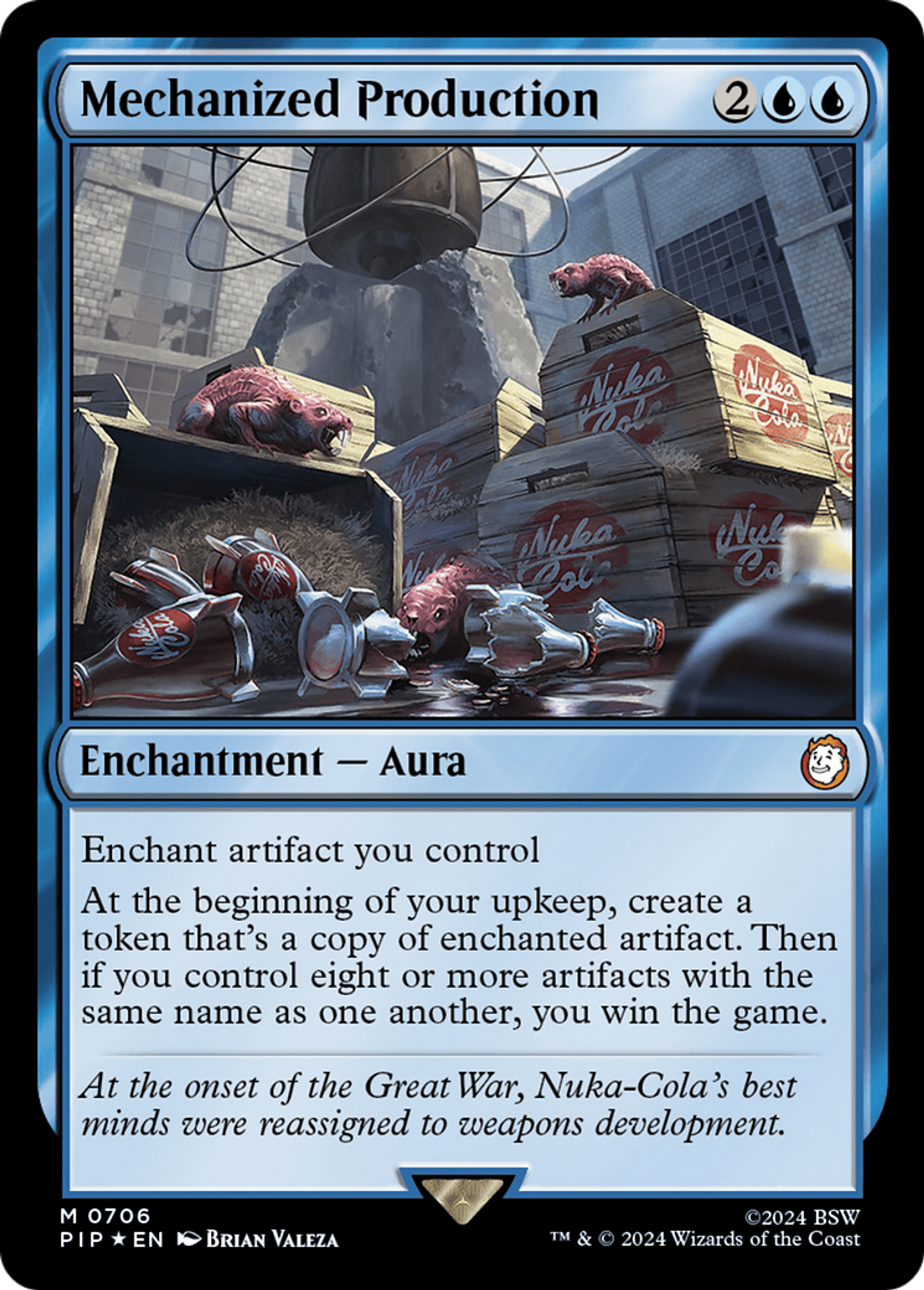 Mechanized Production — Fallout — Magic: The Gathering