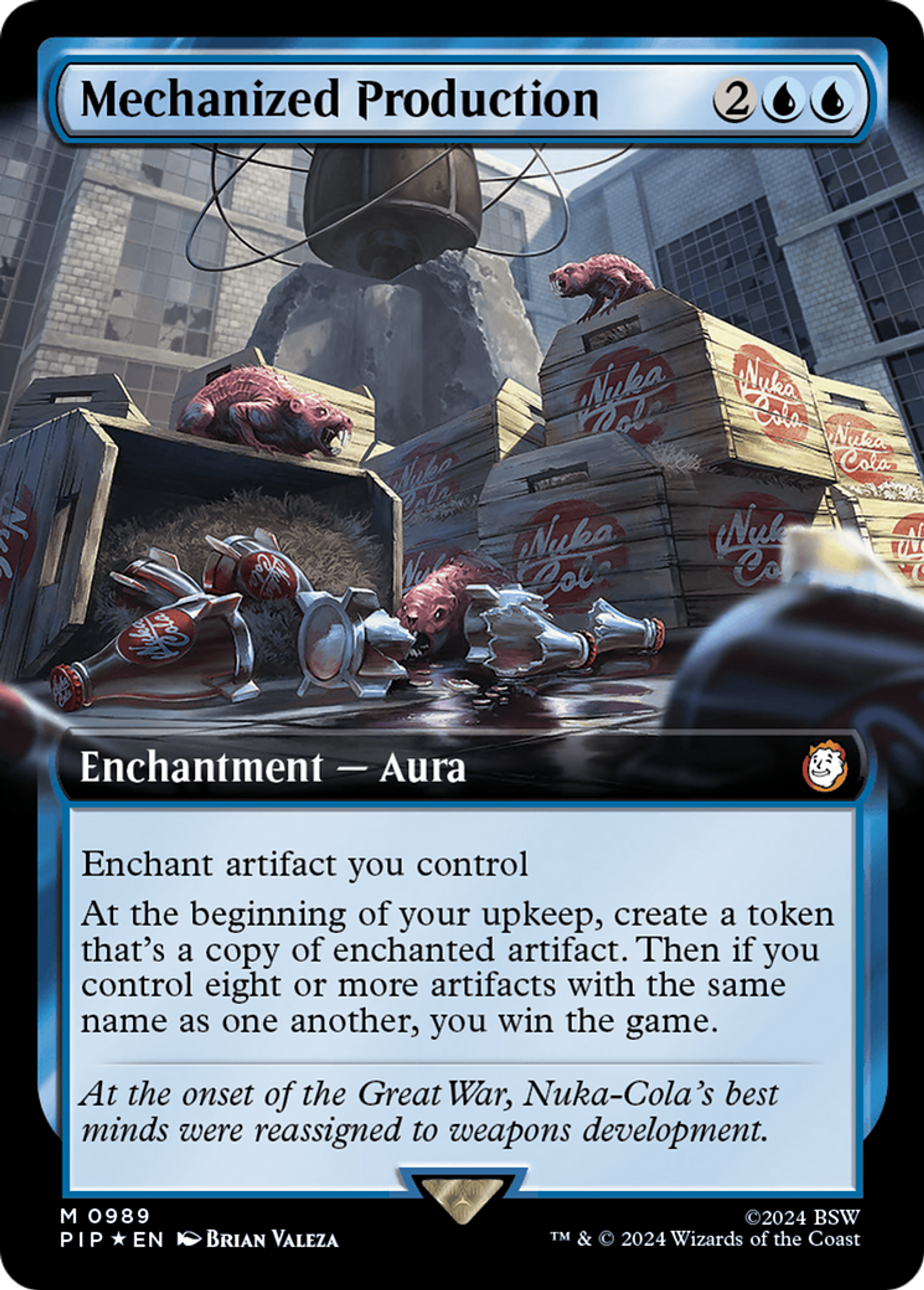 Production mécanisée — Fallout — Magic: The Gathering