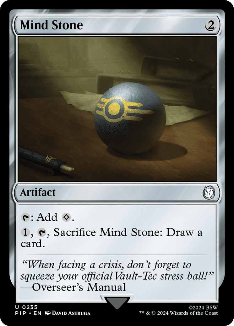 Mind Stone — Fallout — Magic: The Gathering