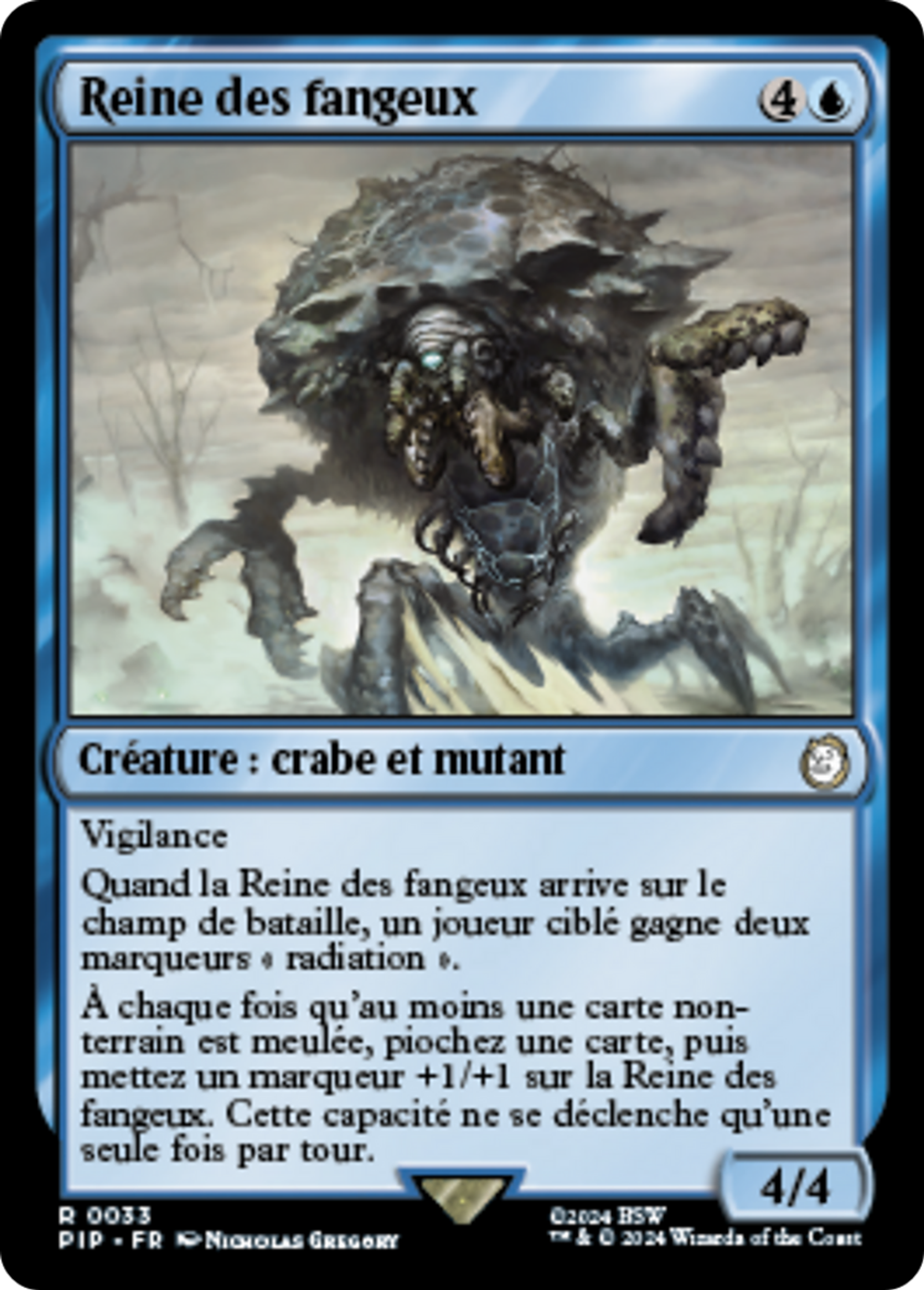Reine des fangeux — Fallout — Magic: The Gathering