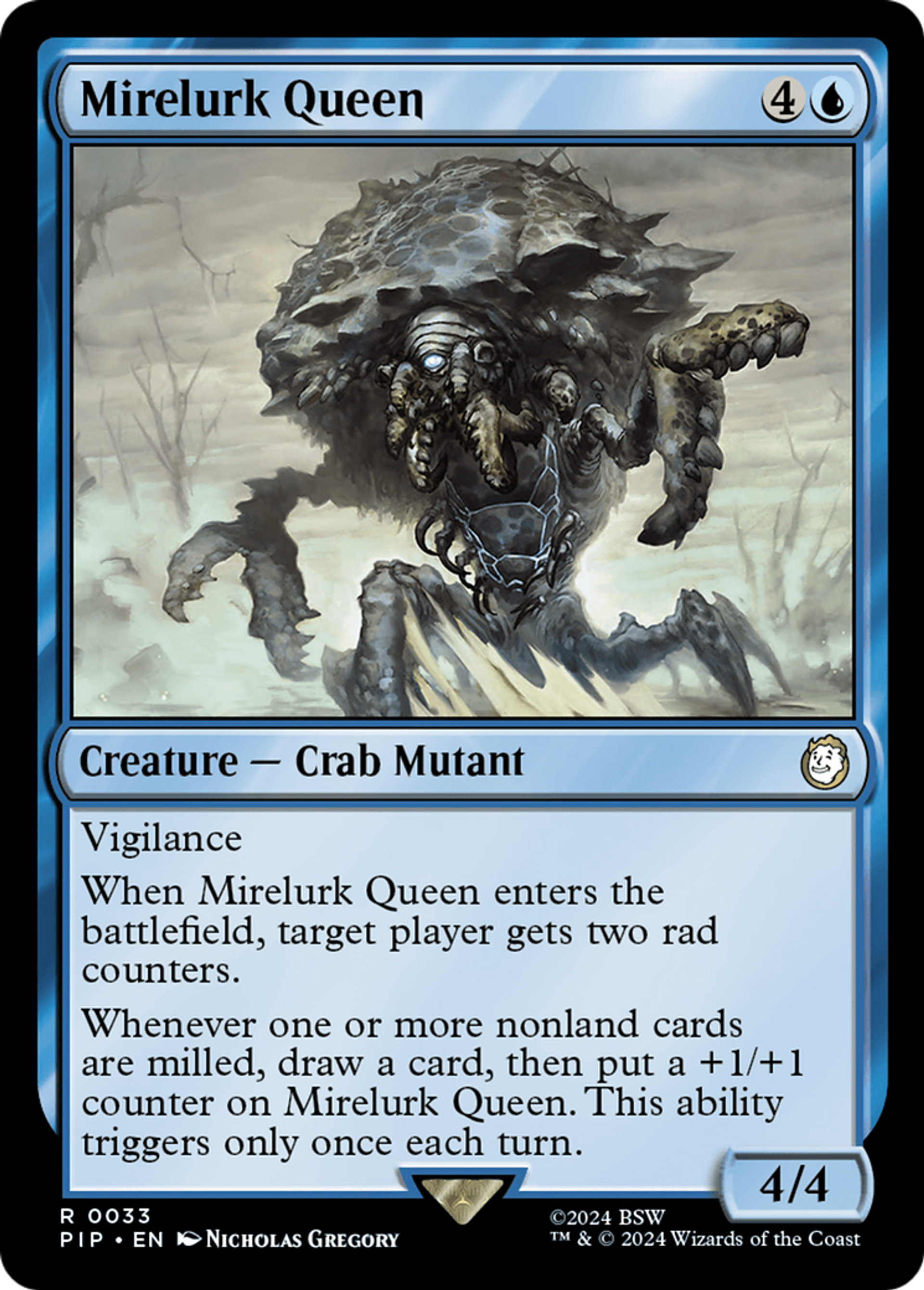 Reine des fangeux — Fallout — Magic: The Gathering
