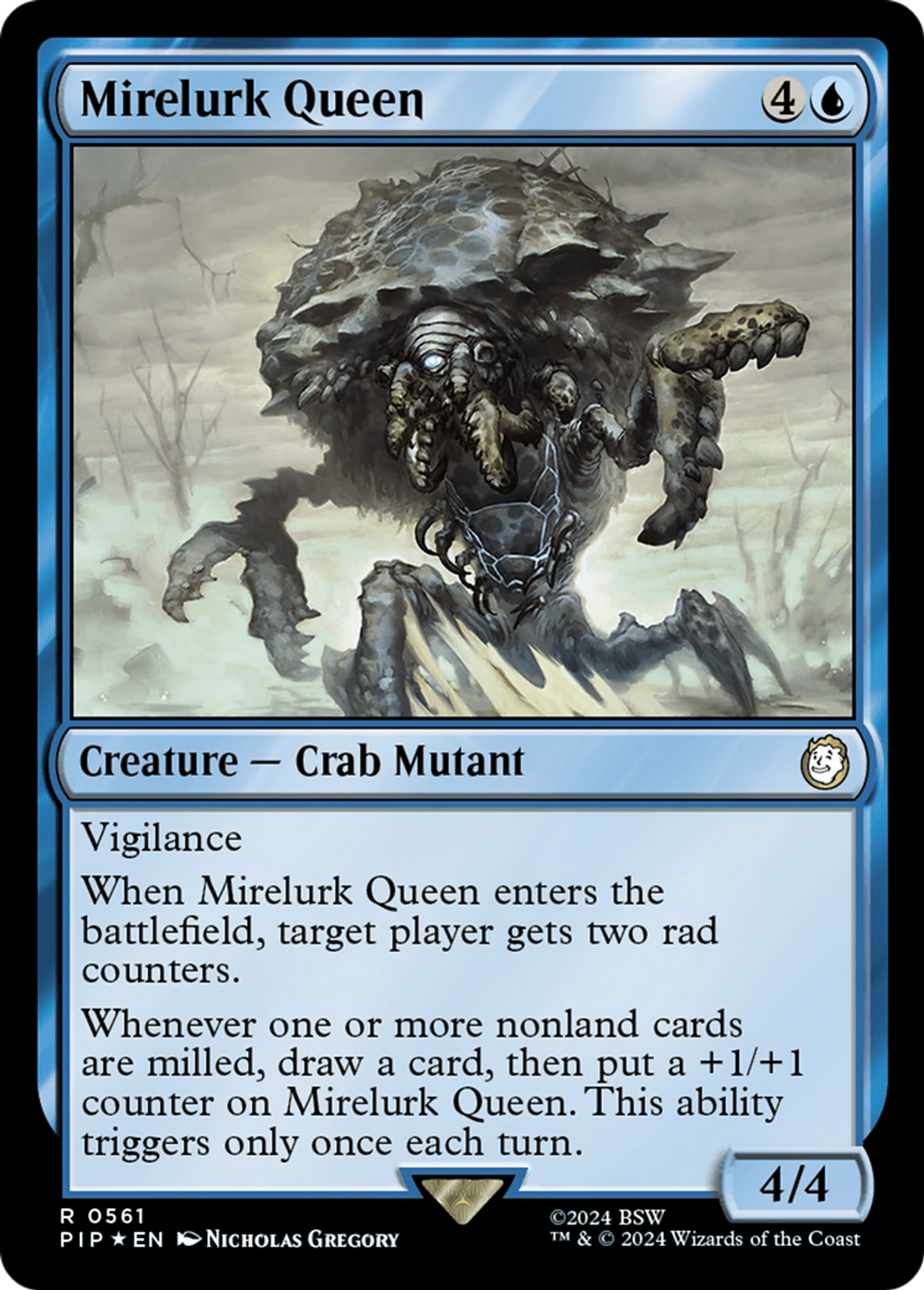 Mirelurk Queen — Fallout — Magic: The Gathering