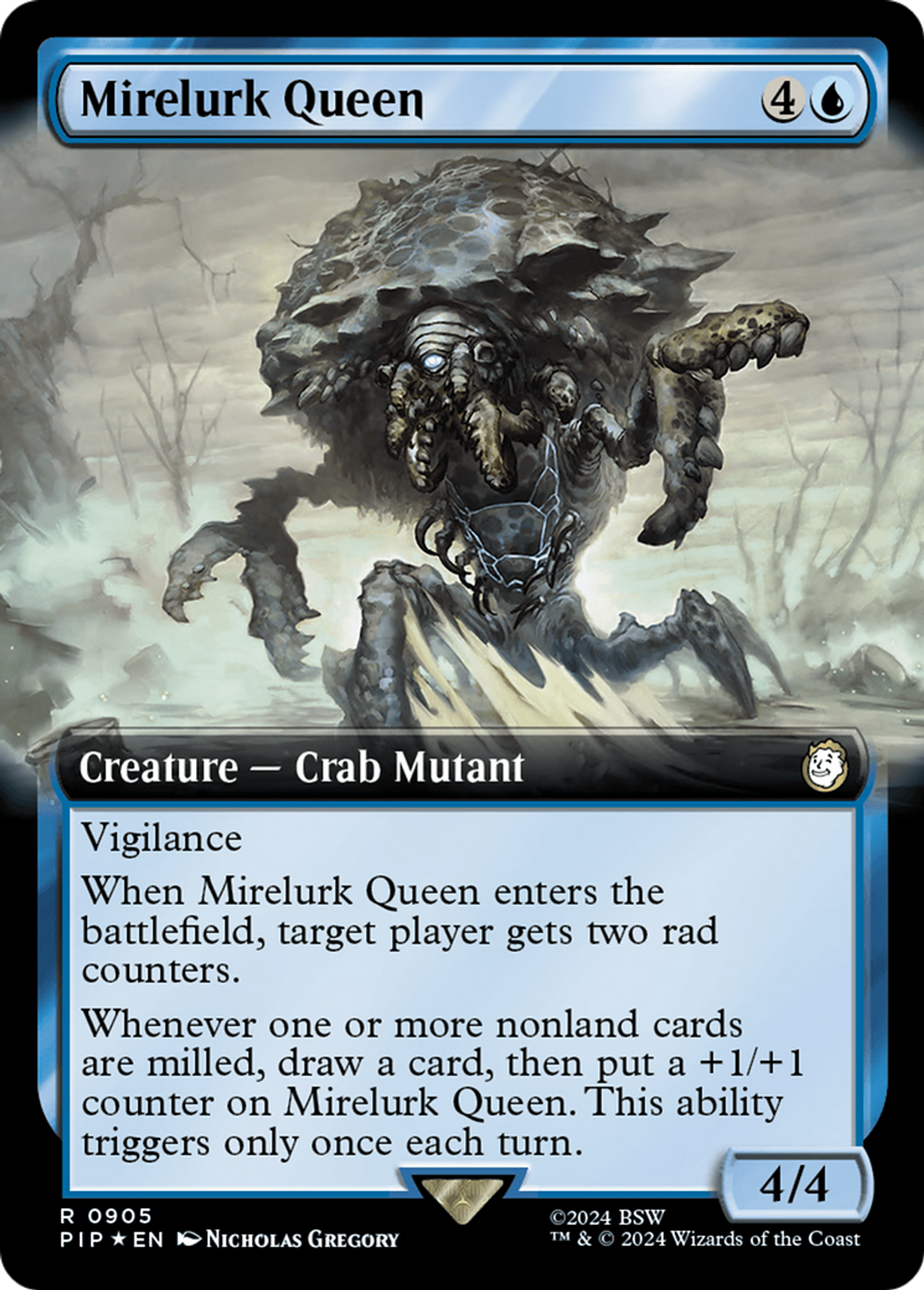 Mirelurk Queen — Fallout — Magic: The Gathering