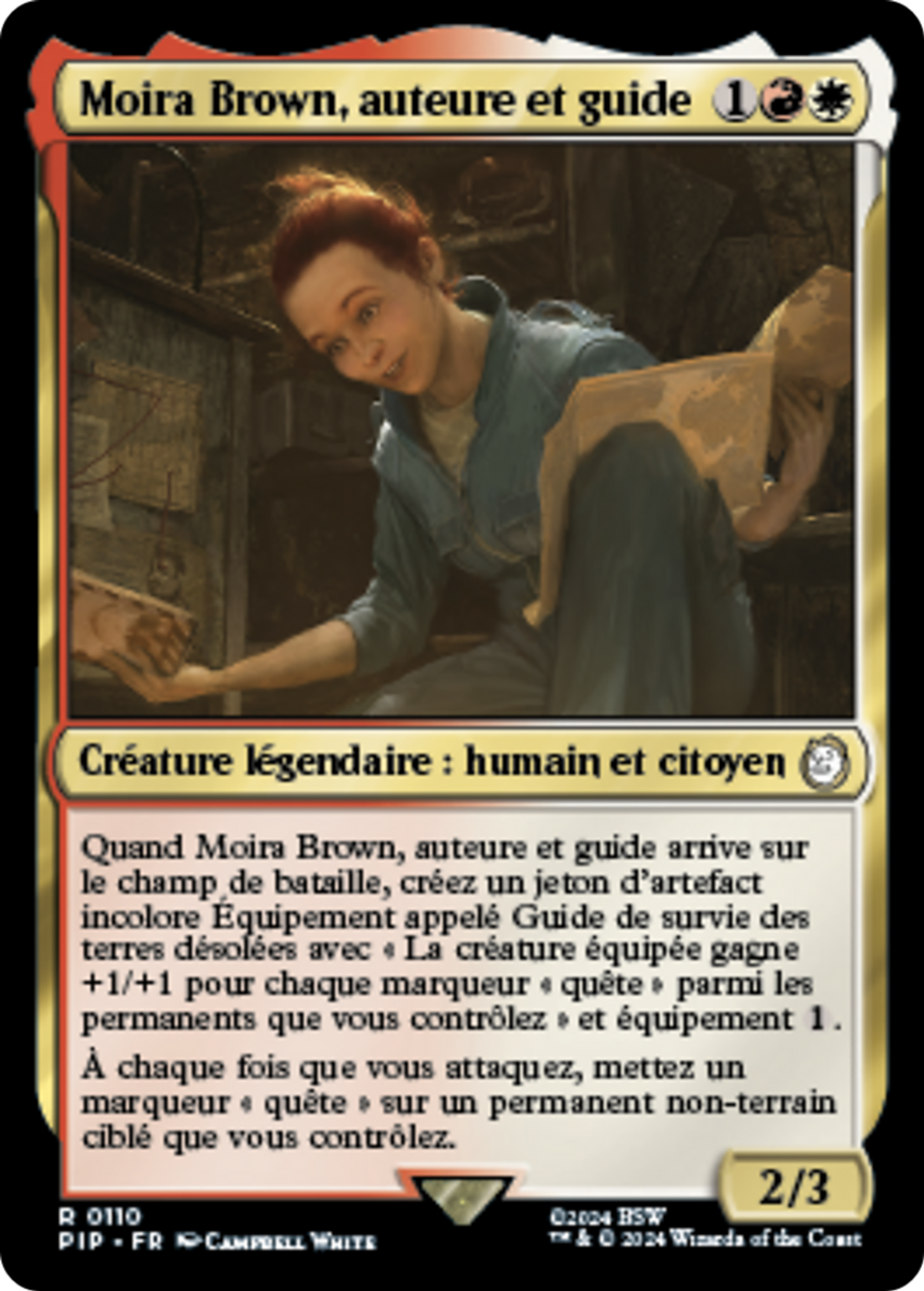 Moira Brown, auteure et guide — Fallout — Magic: The Gathering