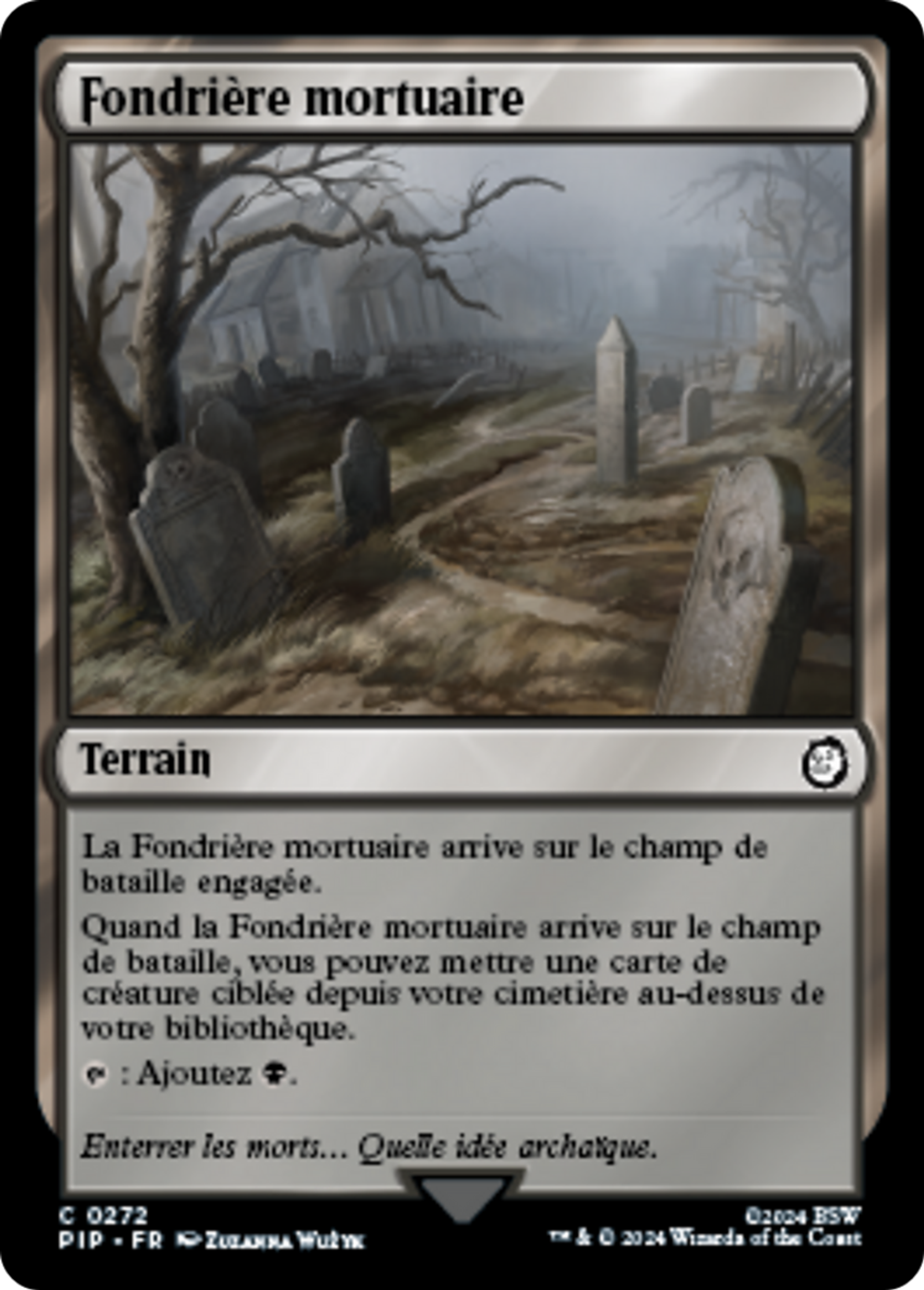 Fondrière mortuaire — Fallout — Magic: The Gathering