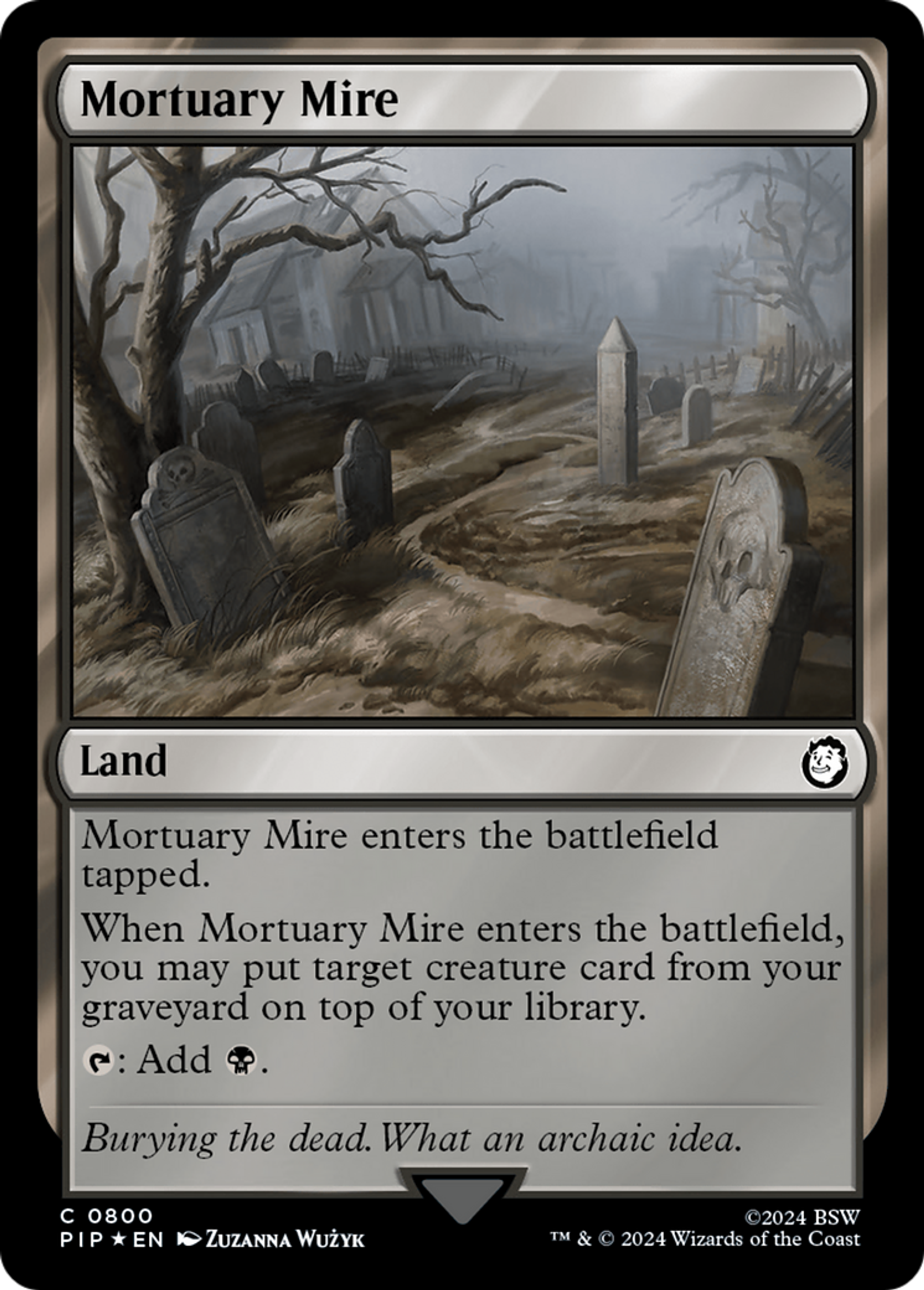 Mortuary Mire — Fallout — Magic: The Gathering