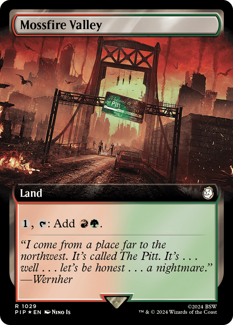 Mossfire Valley — Fallout — Magic: The Gathering