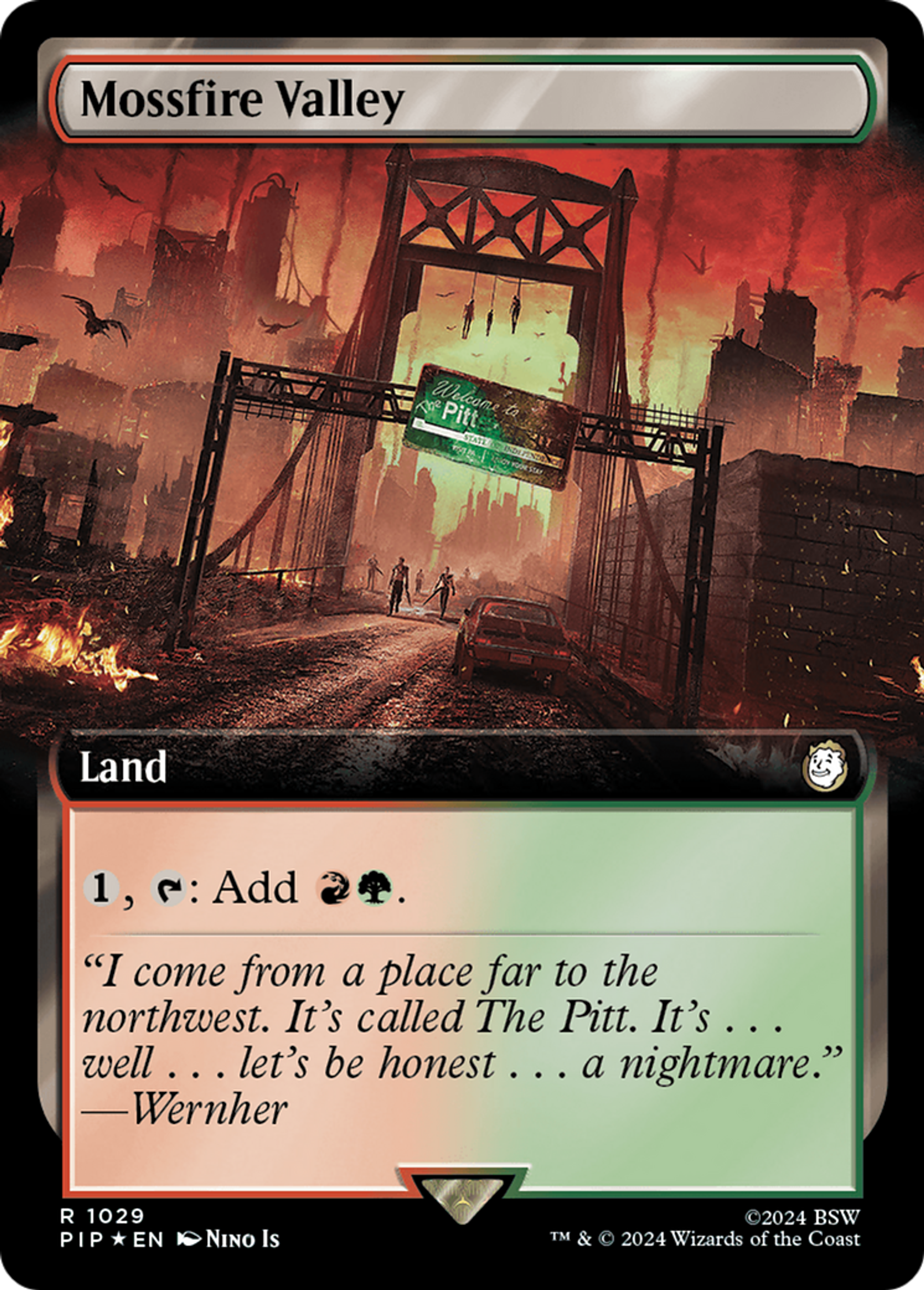 Mossfire Valley — Fallout — Magic: The Gathering