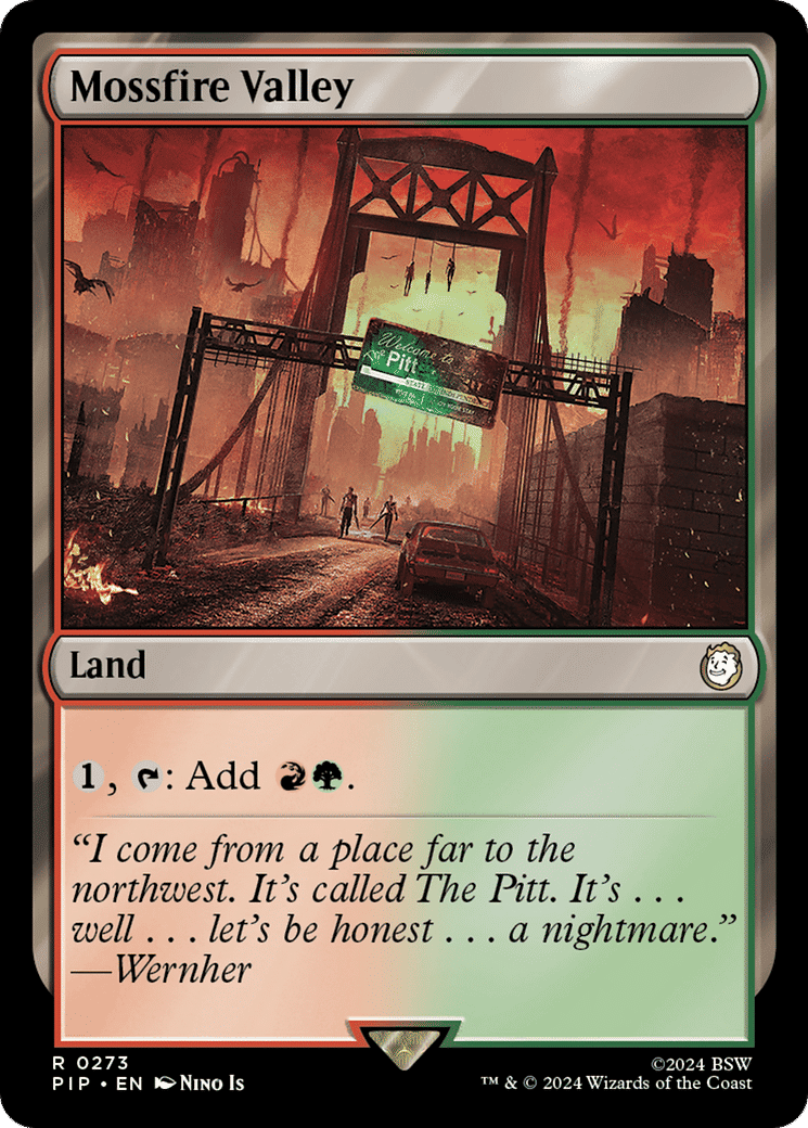 Mossfire Valley — Fallout — Magic: The Gathering