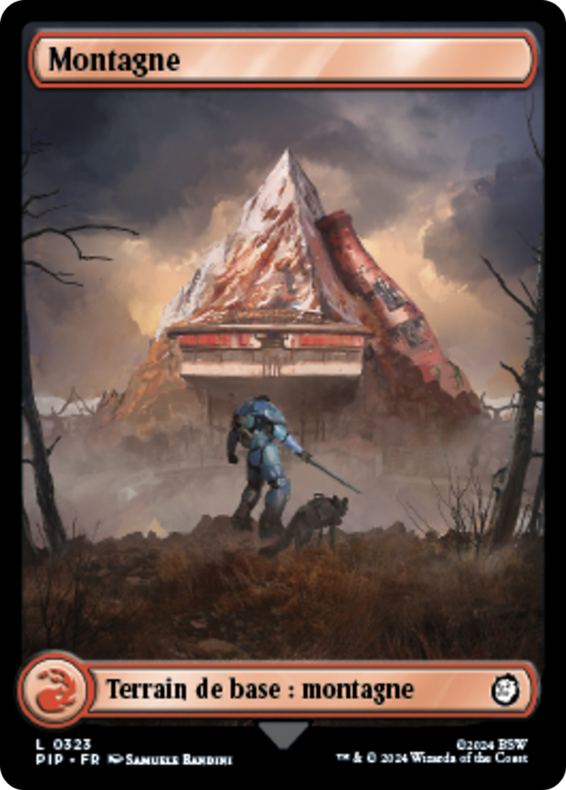 Montagne — Fallout — Magic: The Gathering