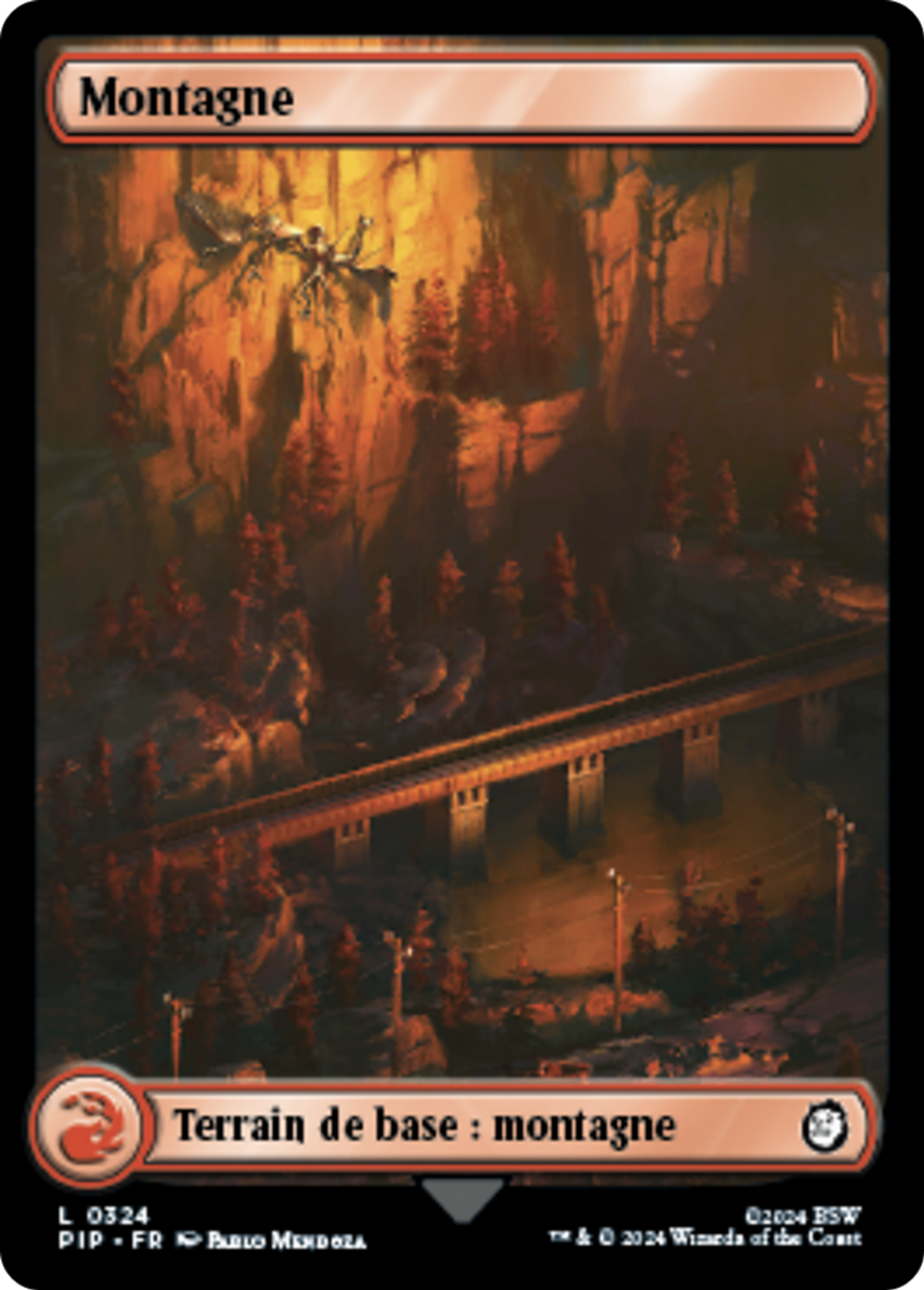Montagne — Fallout — Magic: The Gathering