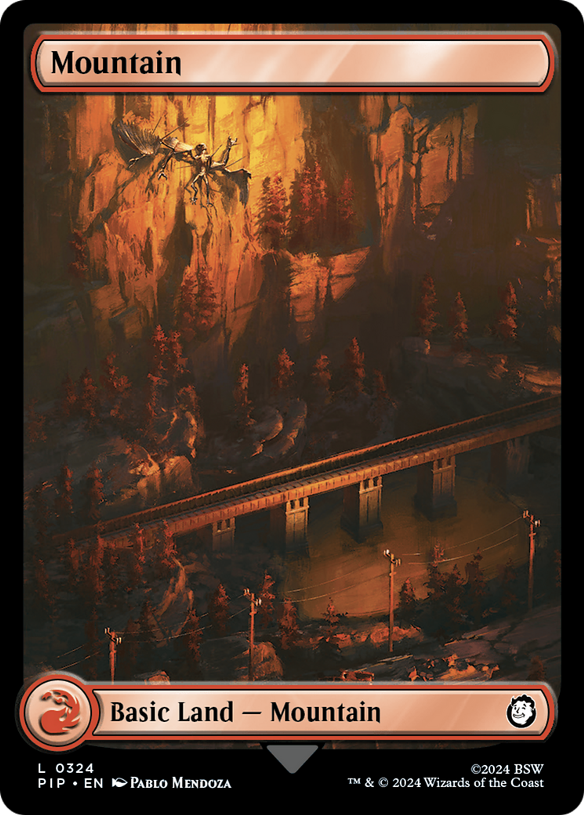 Montagne — Fallout — Magic: The Gathering