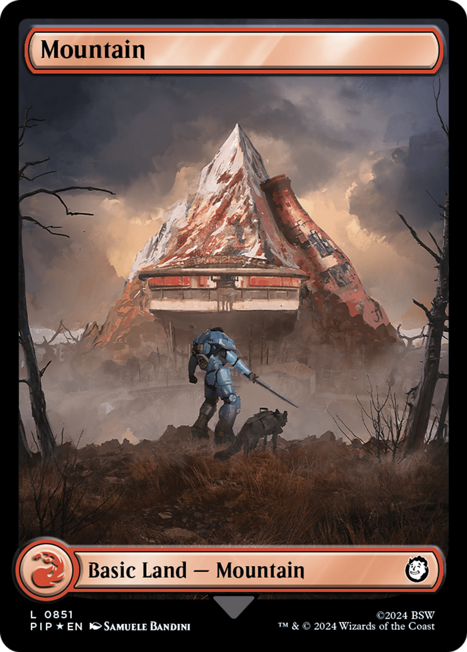 Montagne — Fallout — Magic: The Gathering
