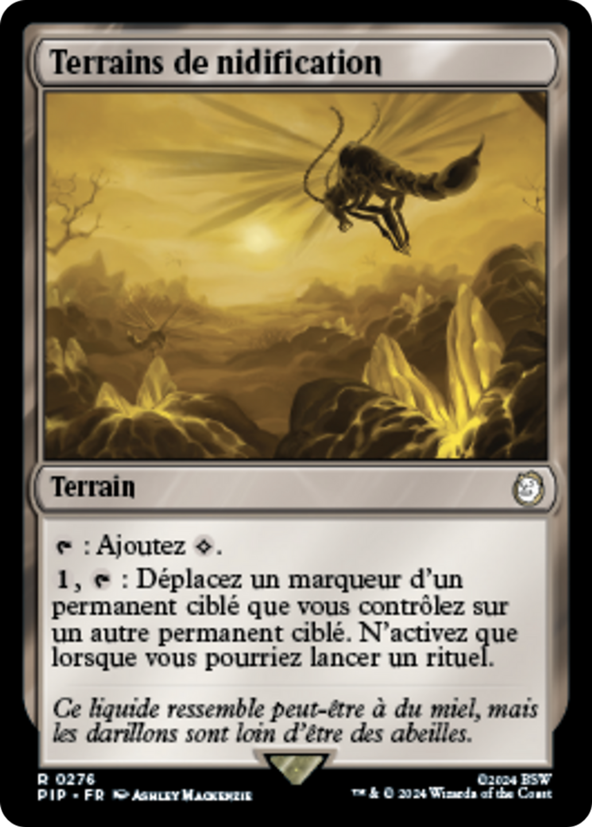 Terrains de nidification — Fallout — Magic: The Gathering