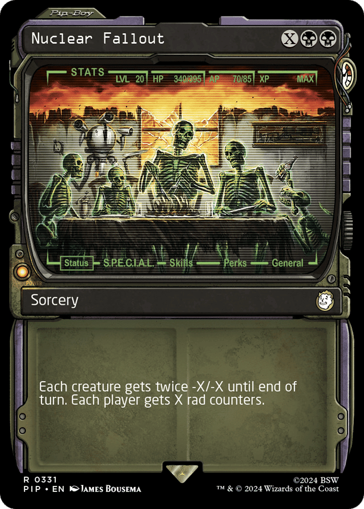 Nuclear Fallout — Fallout — Magic: The Gathering
