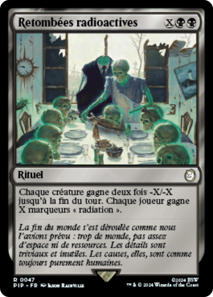 Retombées radioactives — Fallout — Magic: The Gathering