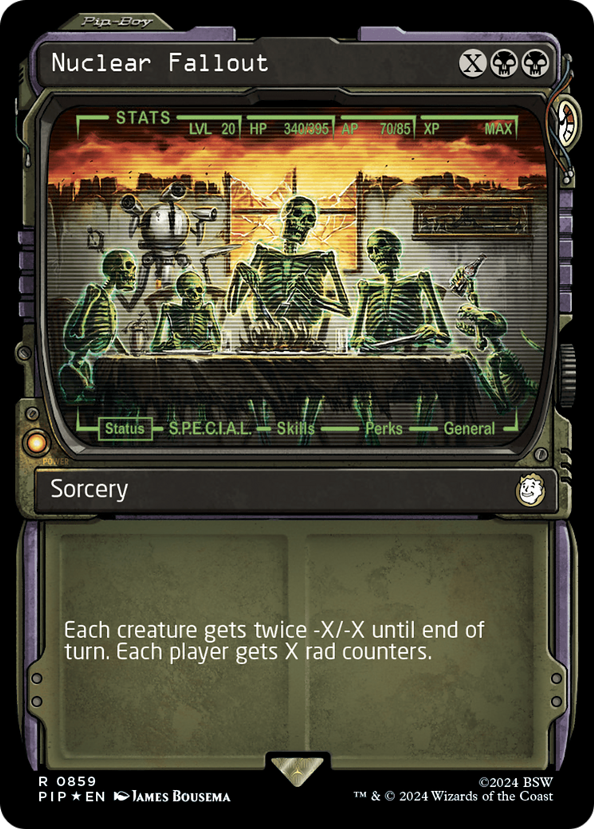 Retombées radioactives — Fallout — Magic: The Gathering