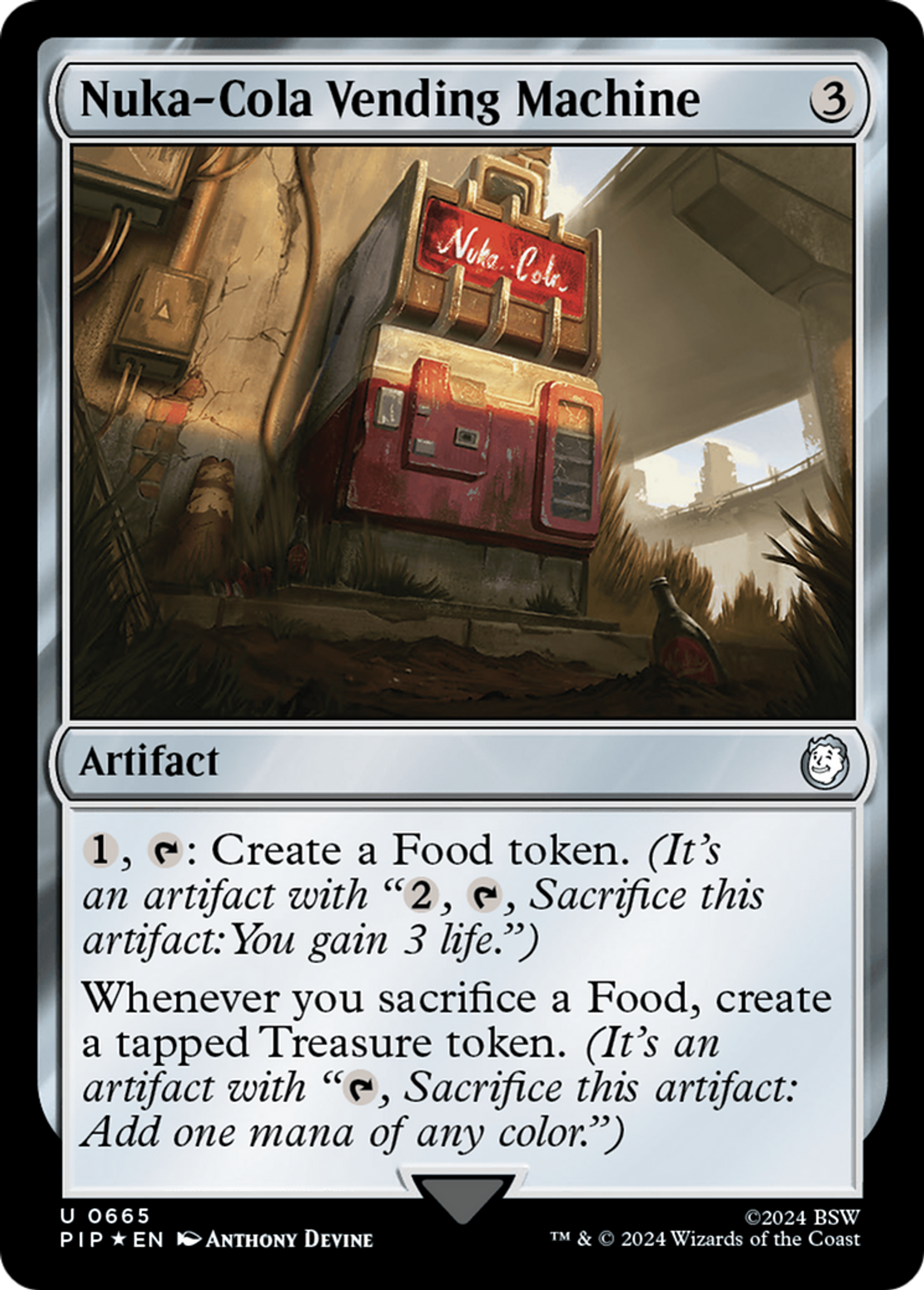 Distributeur de Nuka-Cola — Fallout — Magic: The Gathering