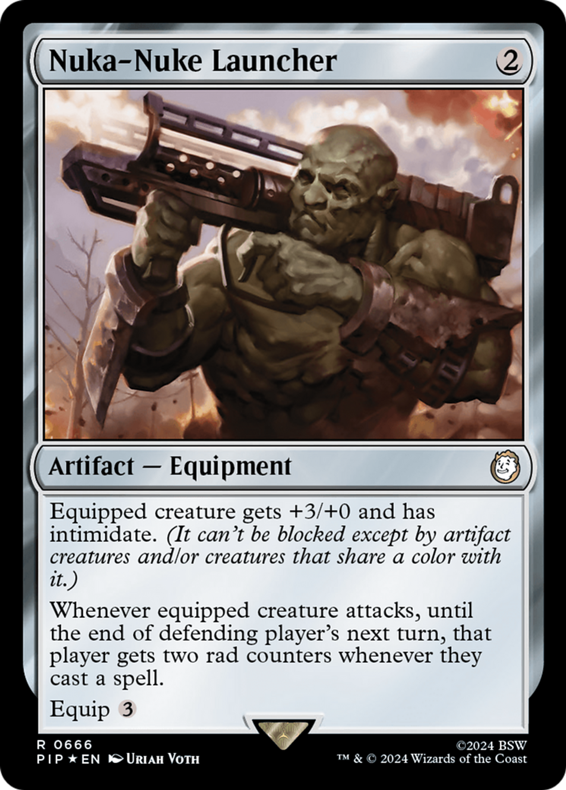 Lanceur Nuka-Nuke — Fallout — Magic: The Gathering